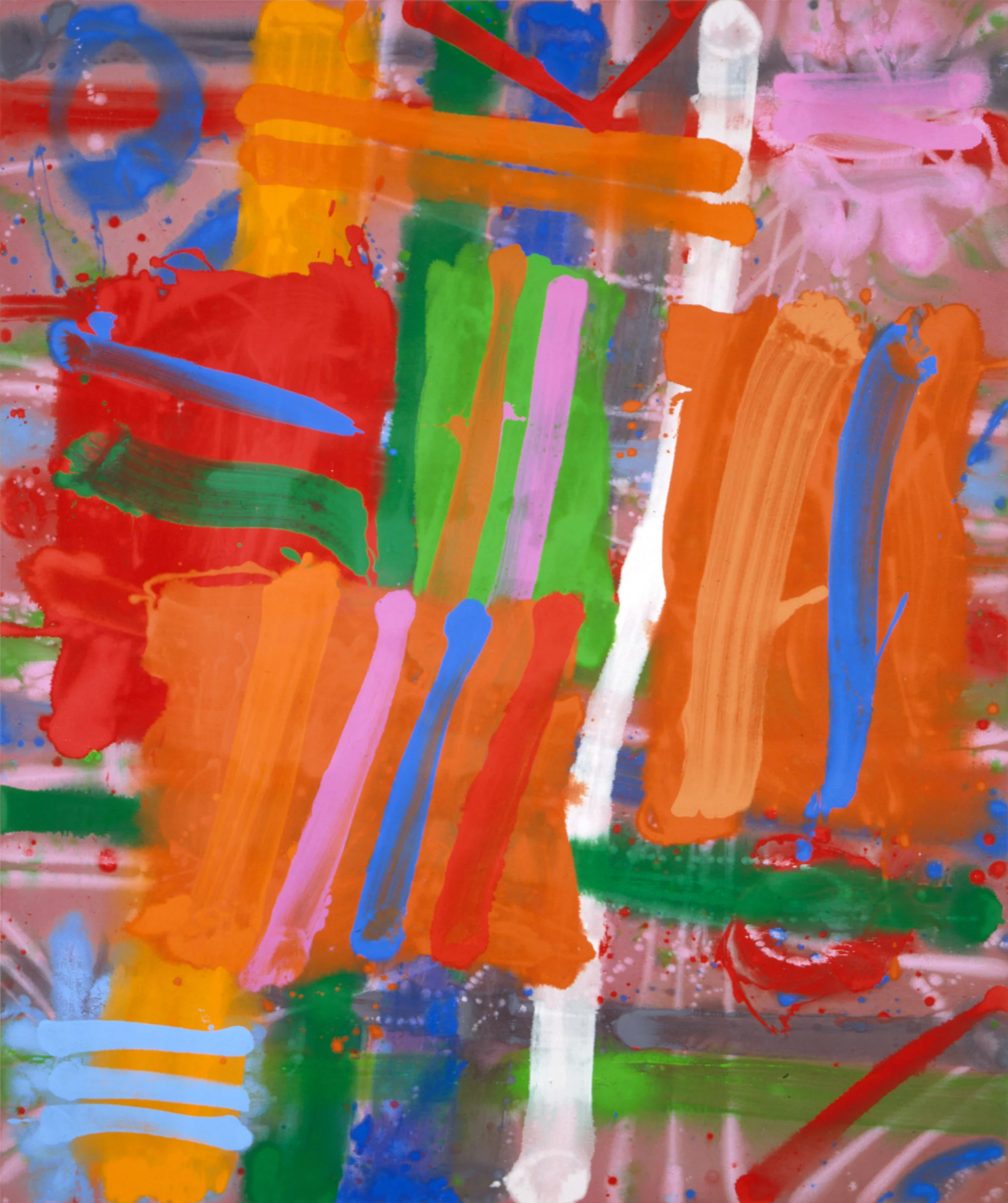 Isleworth - 1991 / 182.90 x 152.40 cm / acrylic on canvas