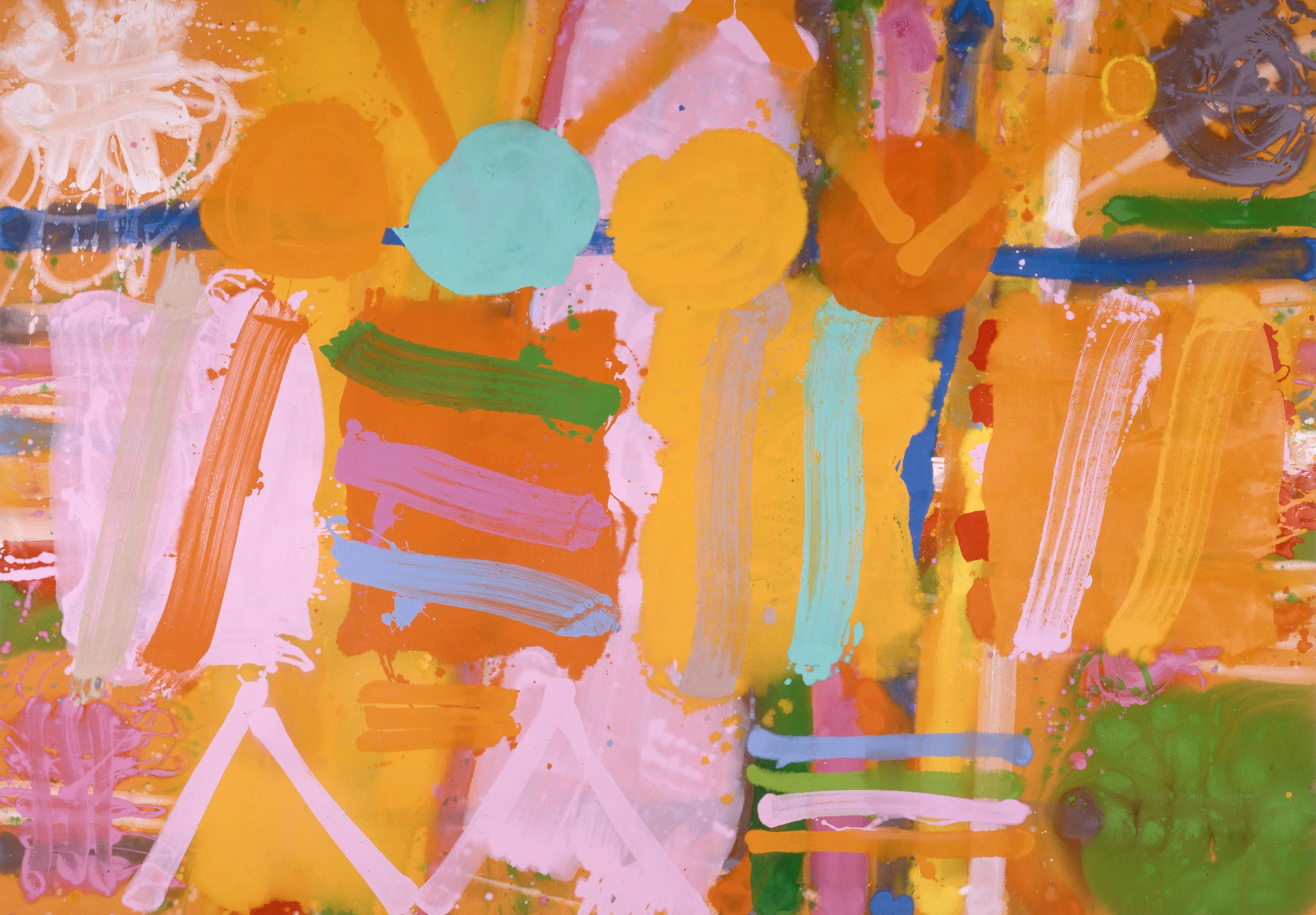Roscoe - 1991 / 214 x 305 cm / acrylic on canvas