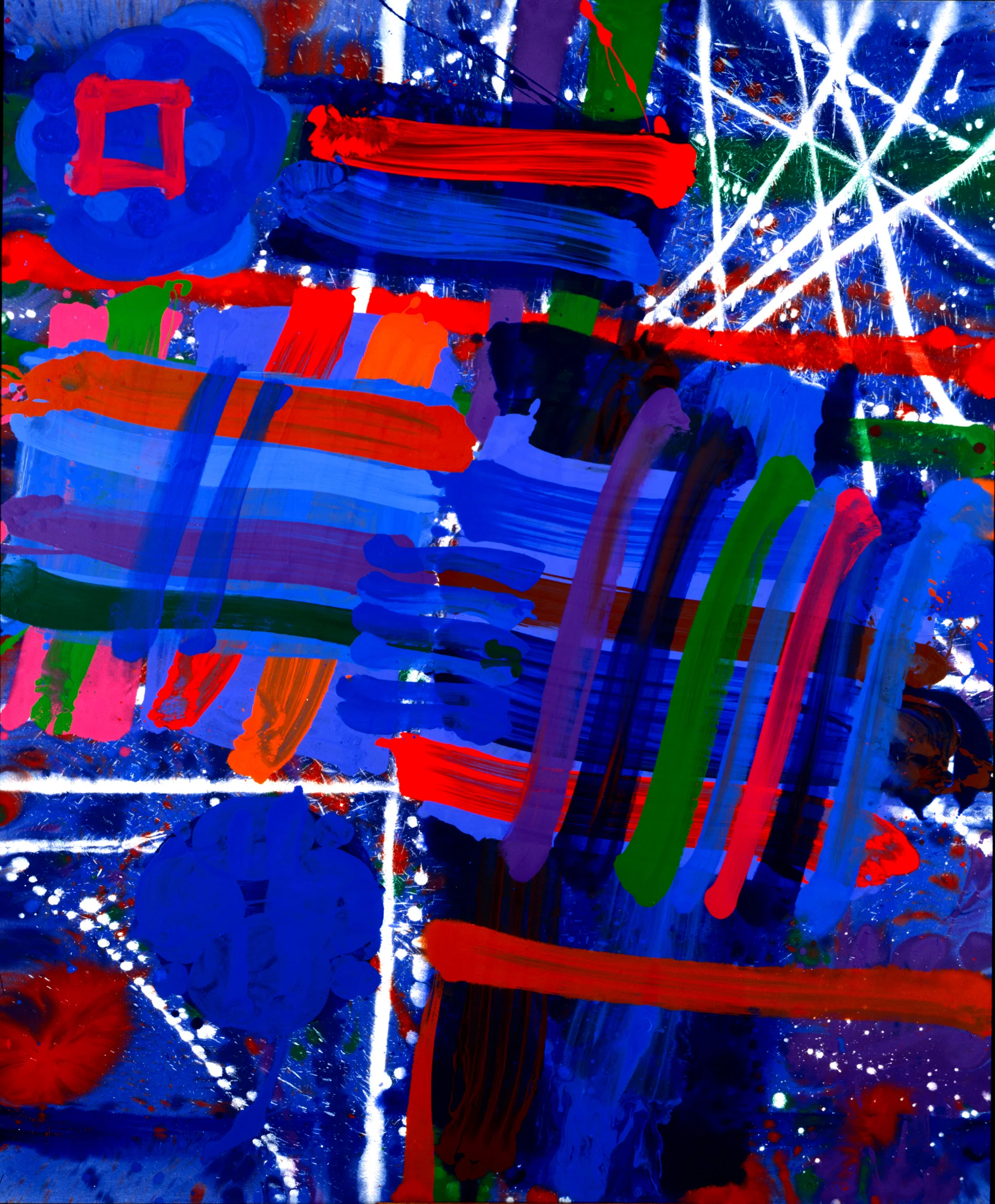 Adelphi - 1996 / 183 x 153.5 cm / Acrylic on Canvas