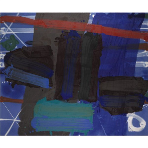 Arrival - 1989 / 152.40 x 183.40 cm / acrylic on canvas