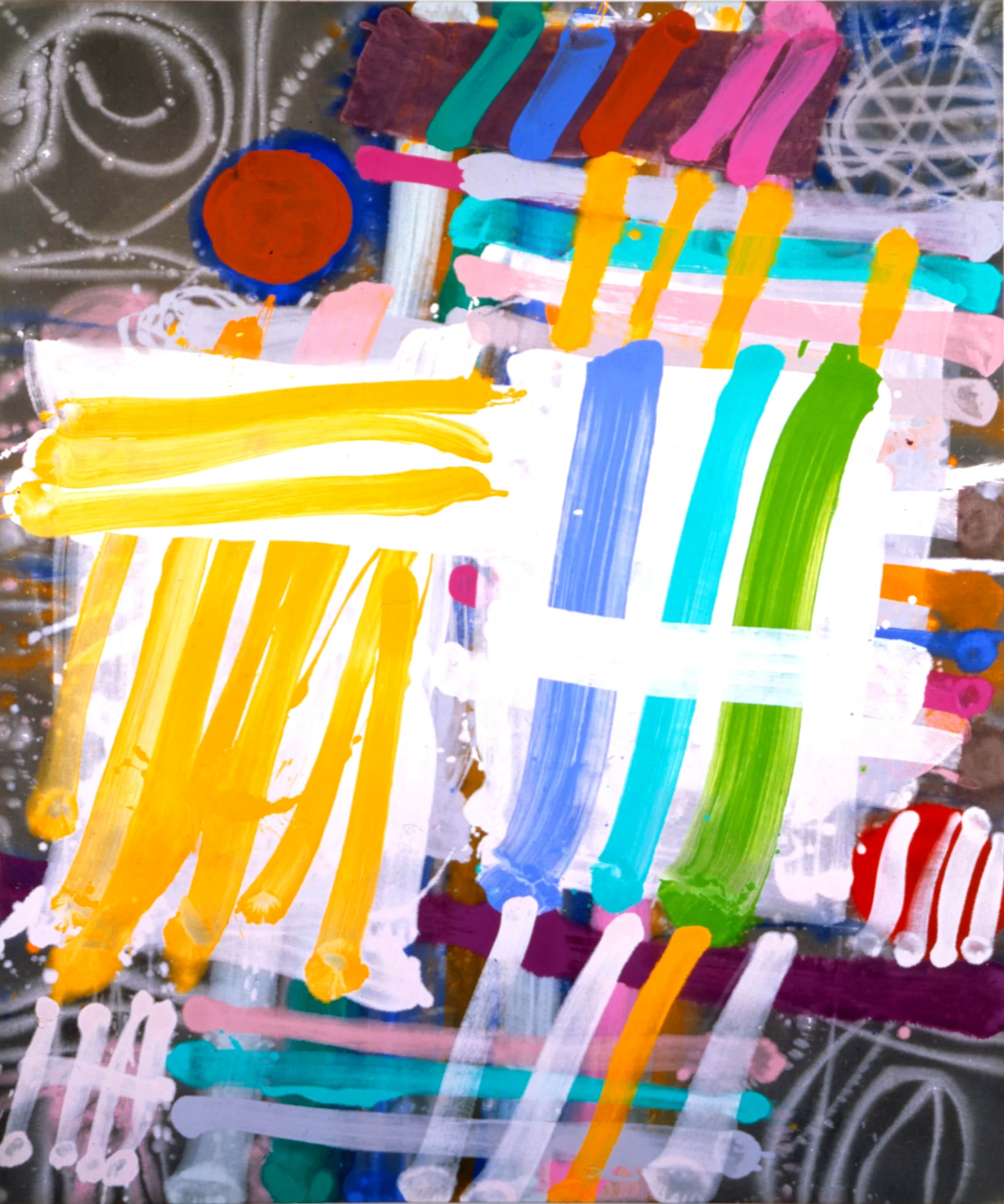 Beacon I - 1993 / 183 x 153 cm / acrylic on canvas