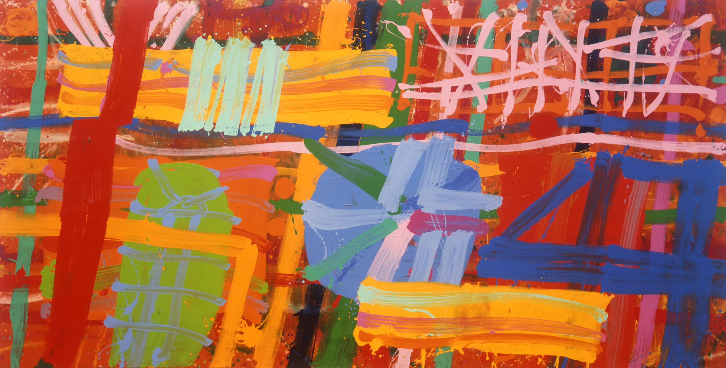 ely - 1995 / 305.10 x 610.10 cm / acrylic on canvas