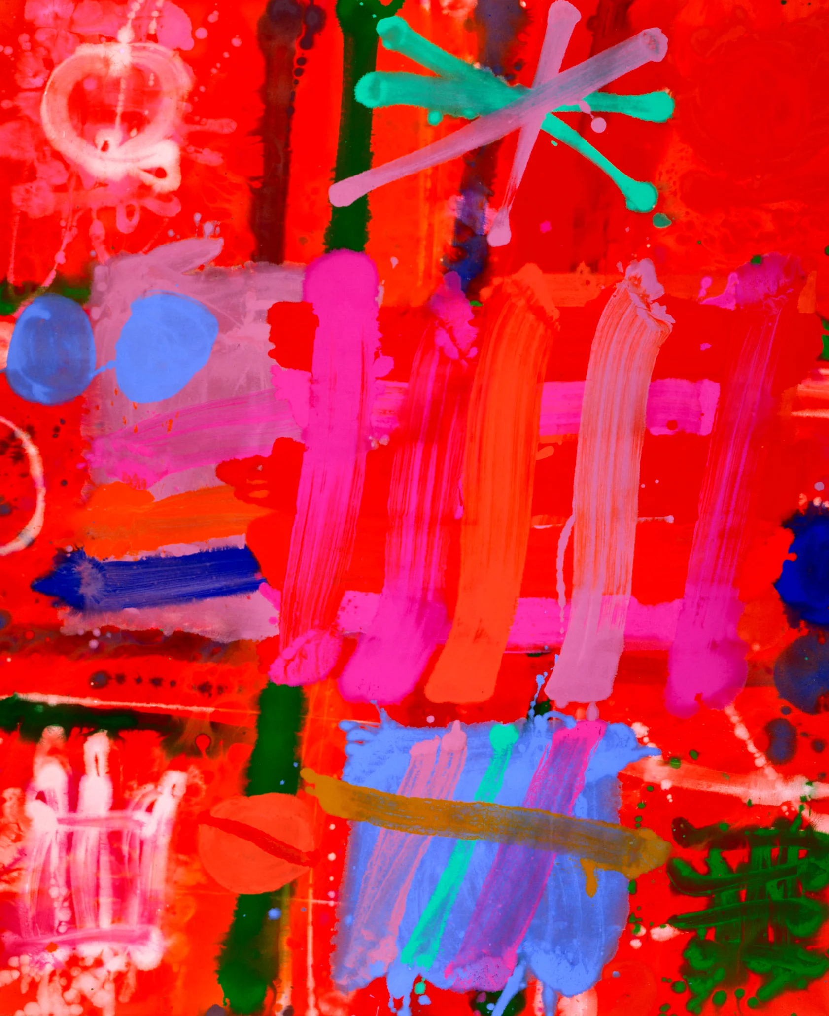 Monument - 1992 / 183 x 153 cm / acrylic on canvas