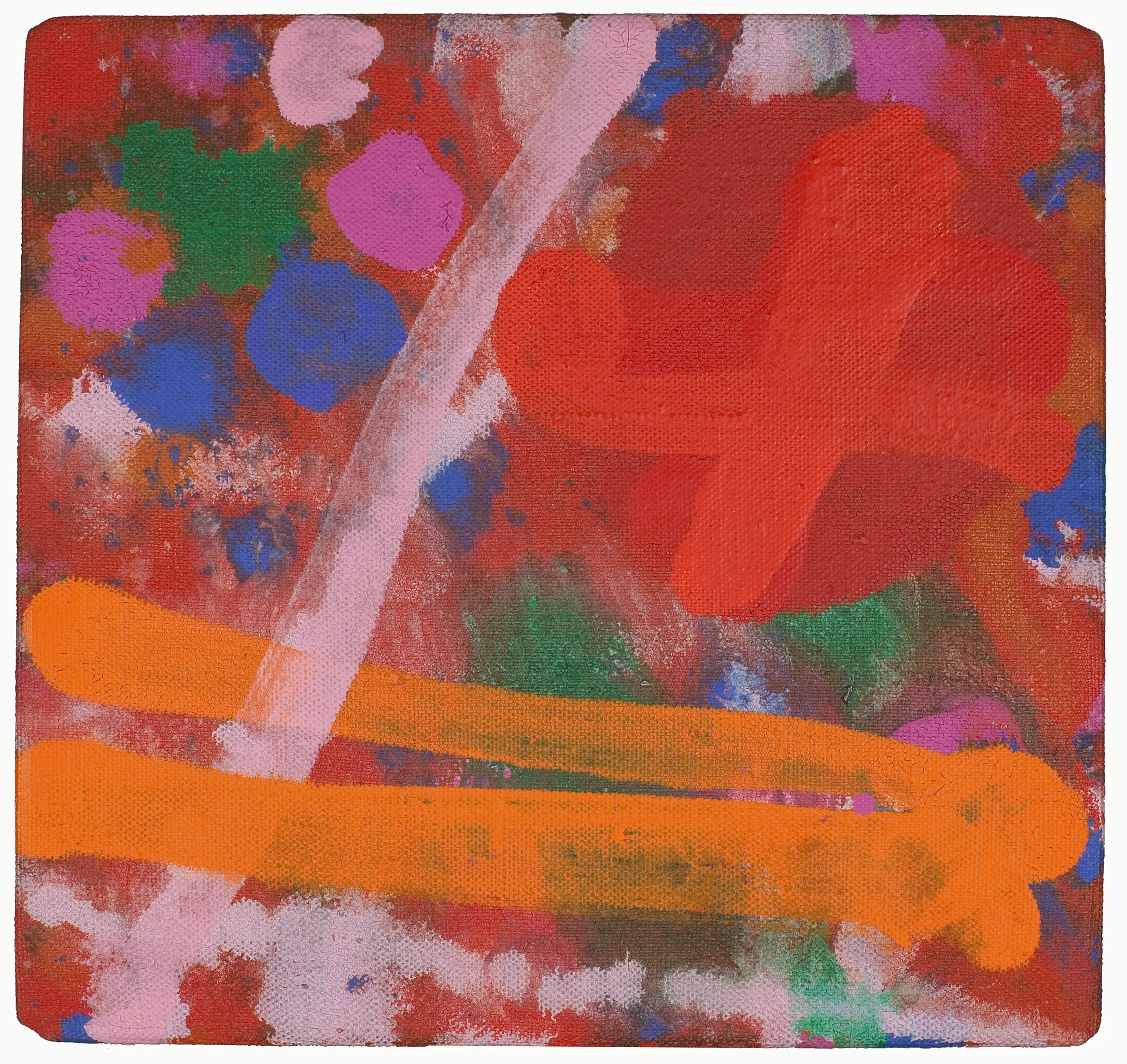 Sundra - 1997 / 21.10 x 21.10 cm / acrylic on canvas