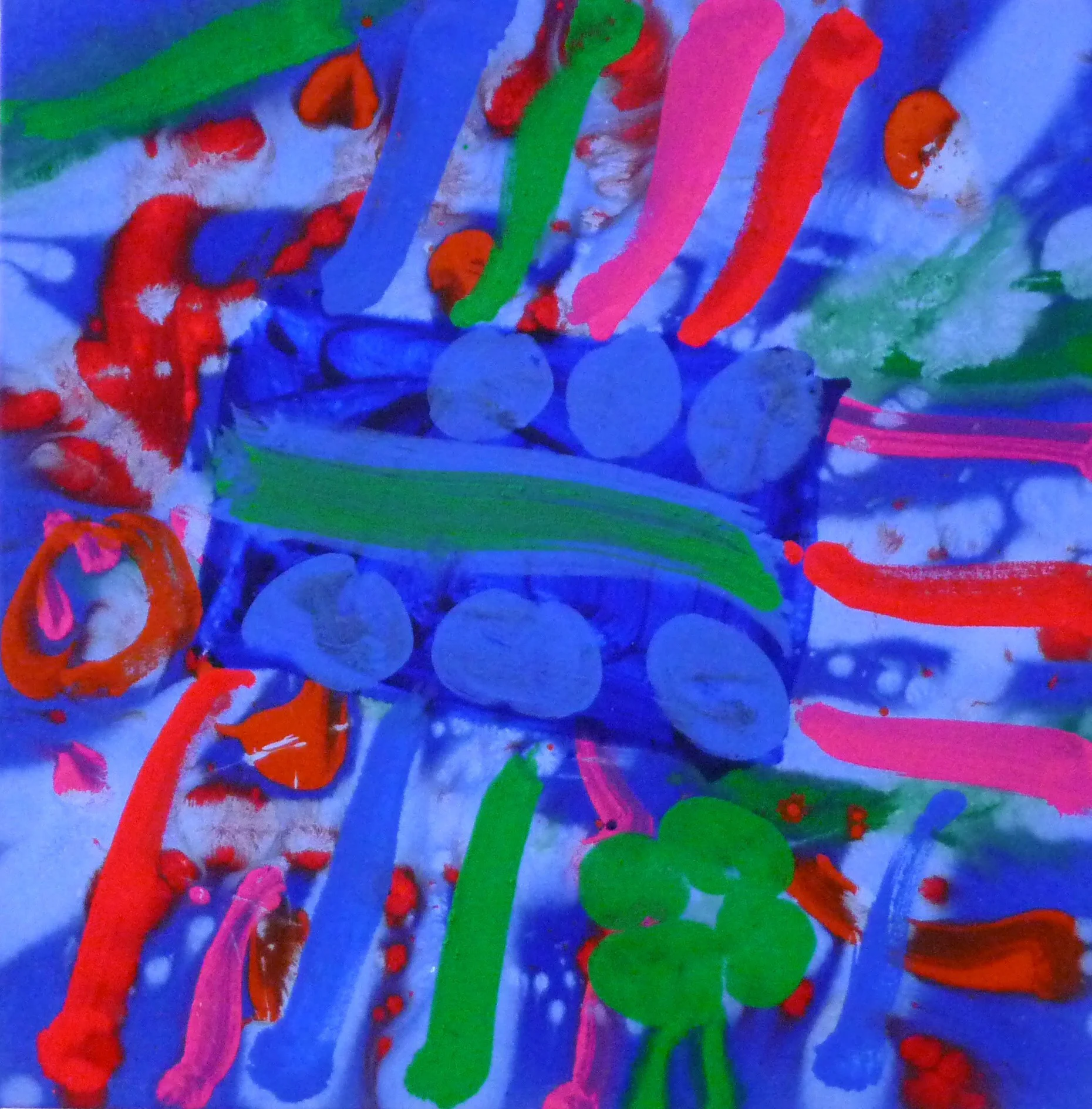 Aberdour -2008 / 61 x 61 cm / acrylic on canvas