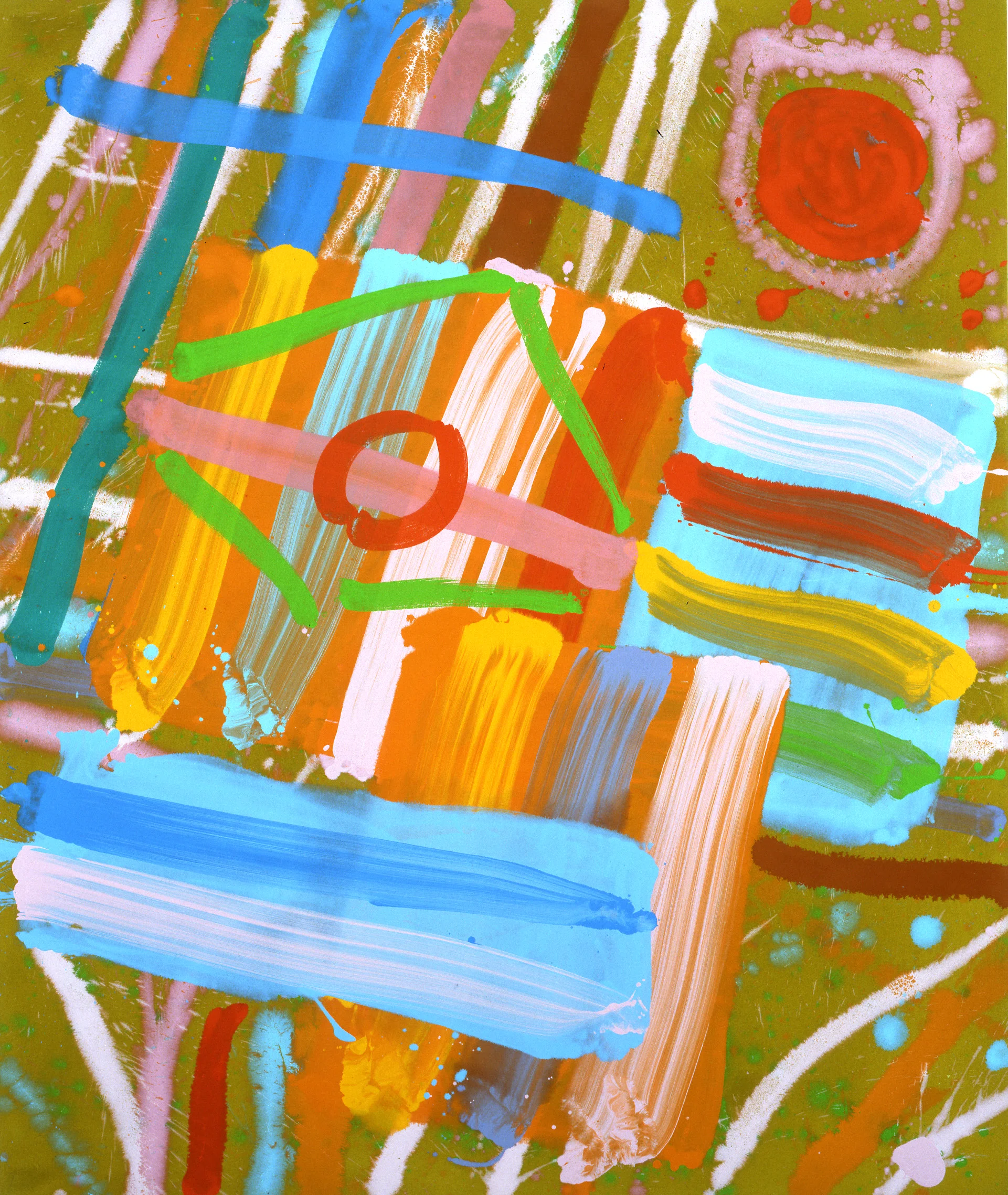 Cascade - 2006 / 182.90 x 152.40 cm / acrylic on canvas