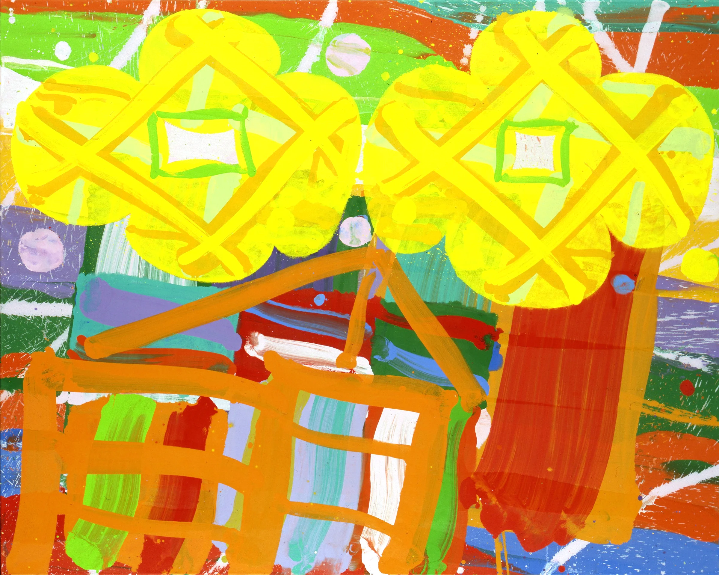 Castello II - 2000 / 122 x 152.40 cm / acrylic on canvas