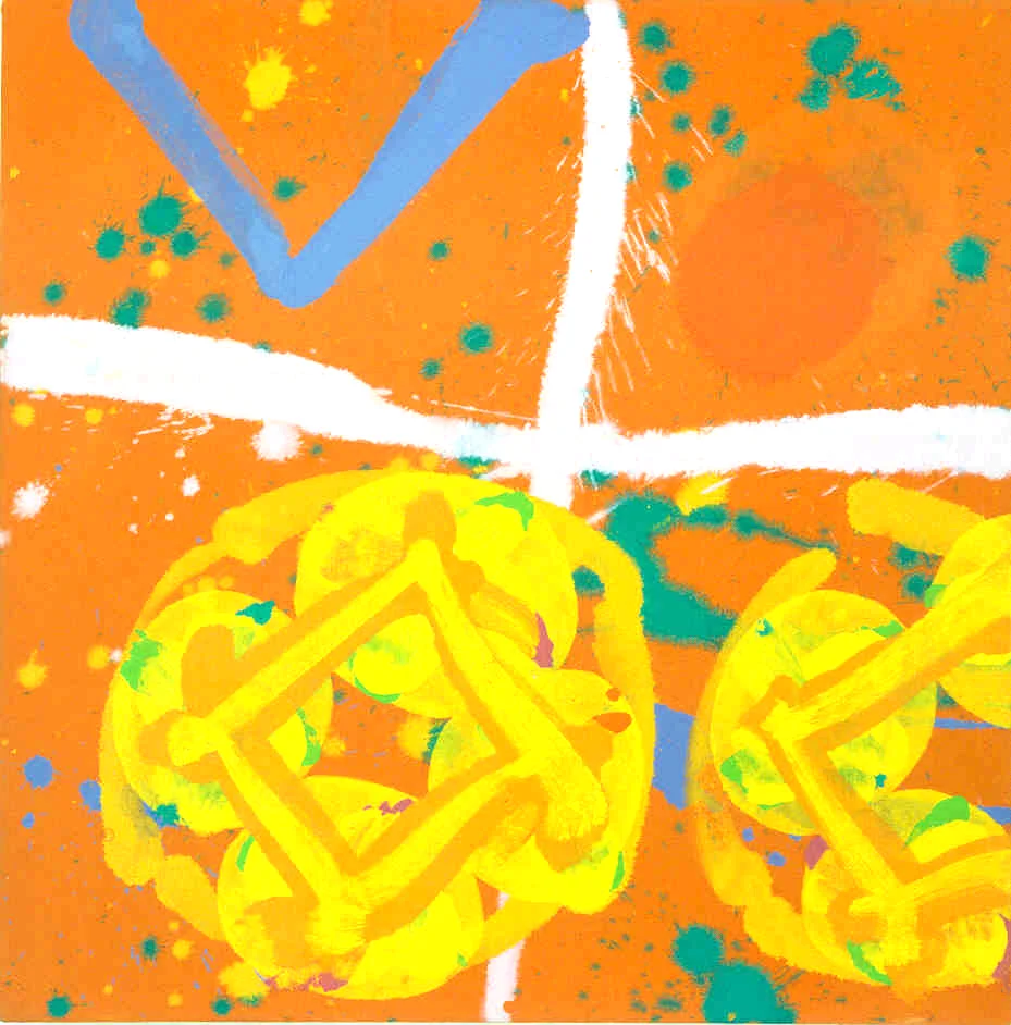 Drury - 2003 / 61 x 61 cm / acrylic on canvas