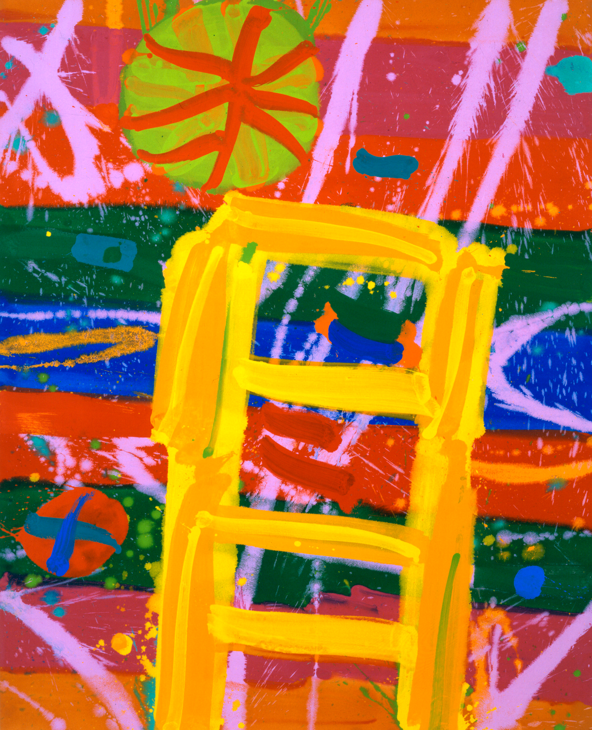 Fircroft - 2004 / 153 x 122 cm / acrylic on canvas