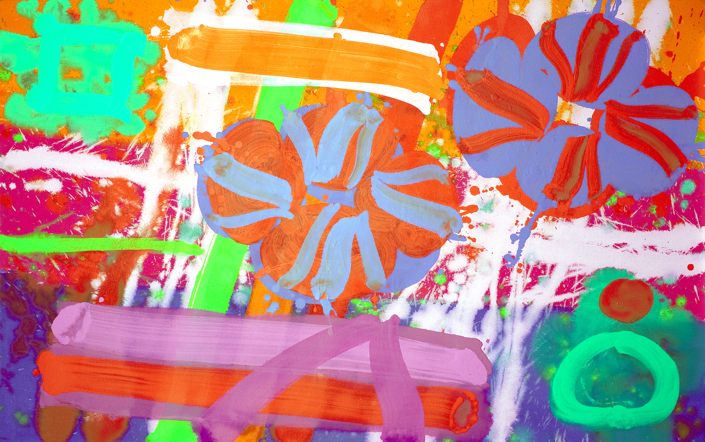 Prayer - 2010 / 76.20 x 121.90 cm / acrylic on canvas