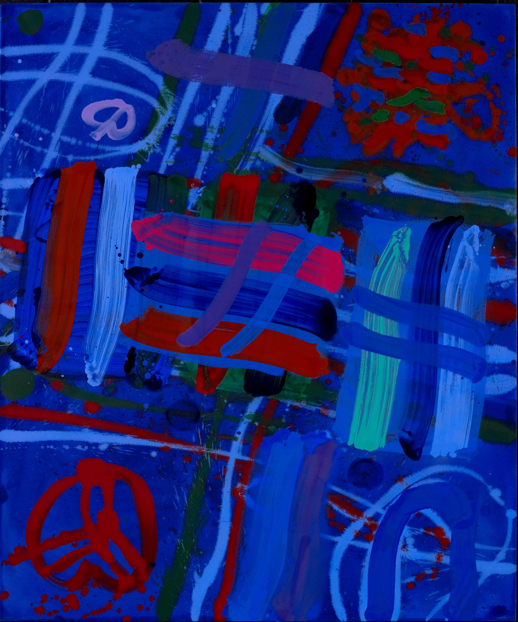 Lambeth - 2007 / 182.90 x 152.40 cm / acrylic on canvas