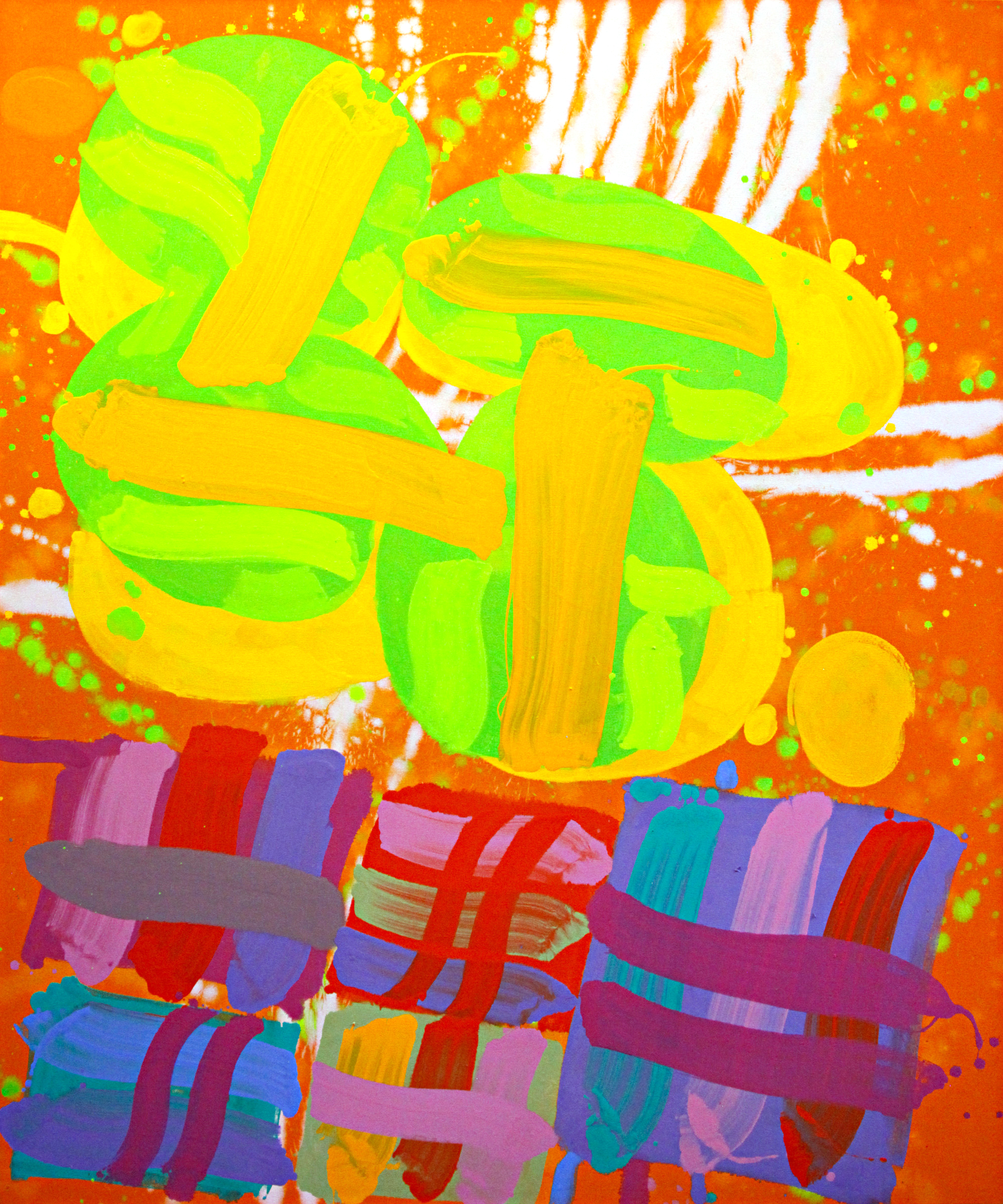 Leonora - 2012 / 183 x 152.40 cm / acrylic on canvas
