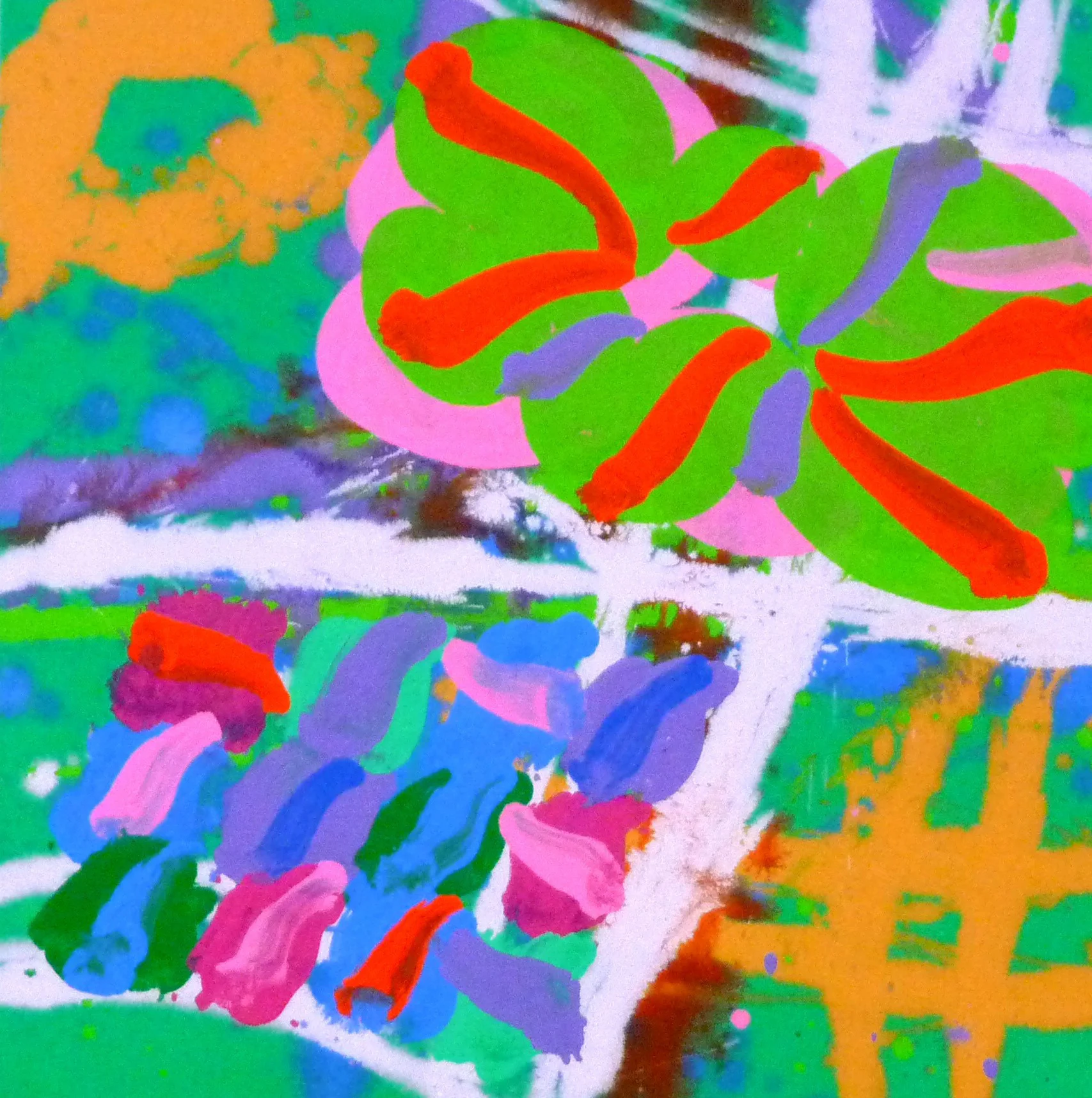 Mandrake - 2008 / 61 x 61 cm / acrylic on canvas