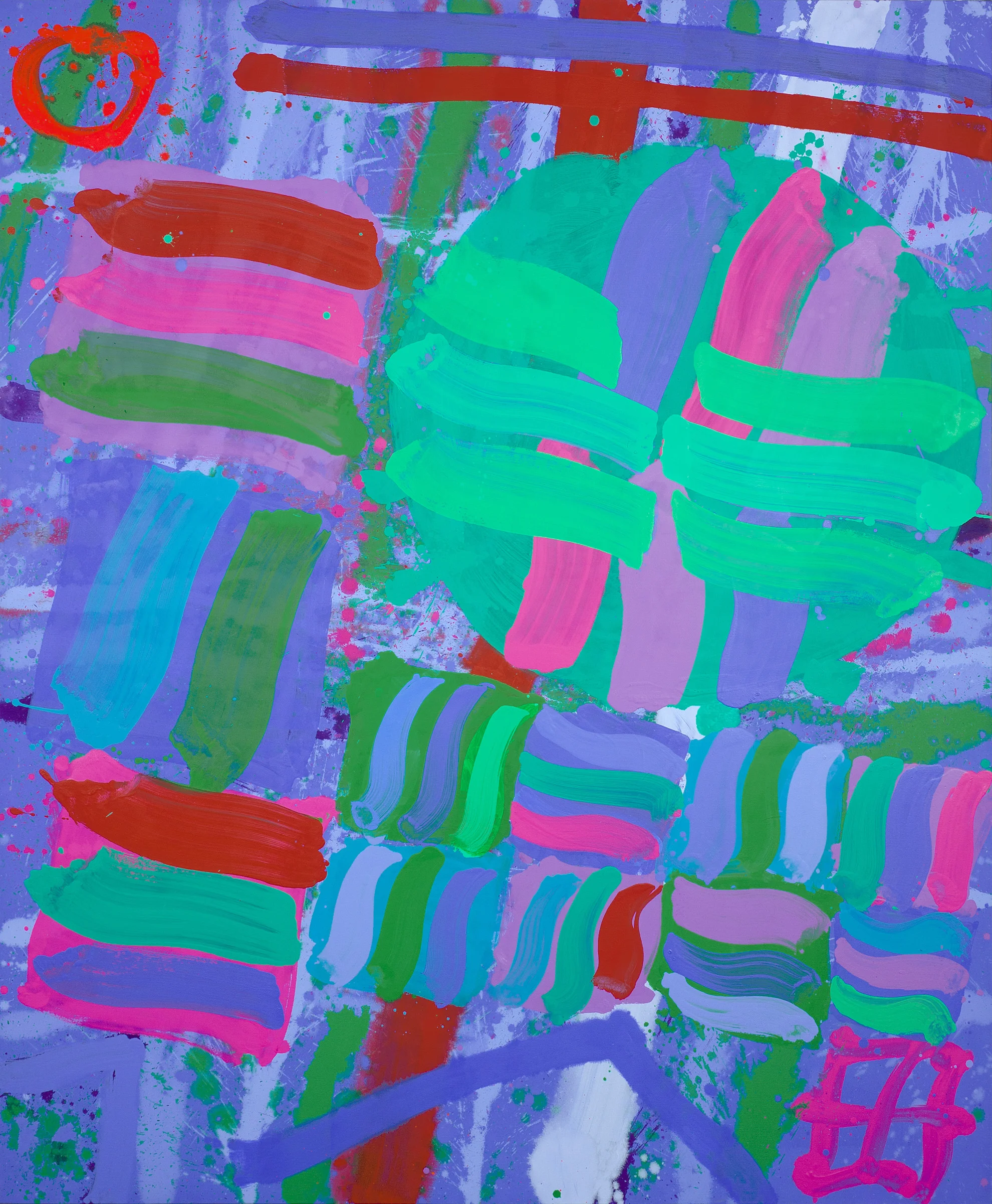 Presence - 2012 / 182.90 x 152.40 cm / acrylic on canvas