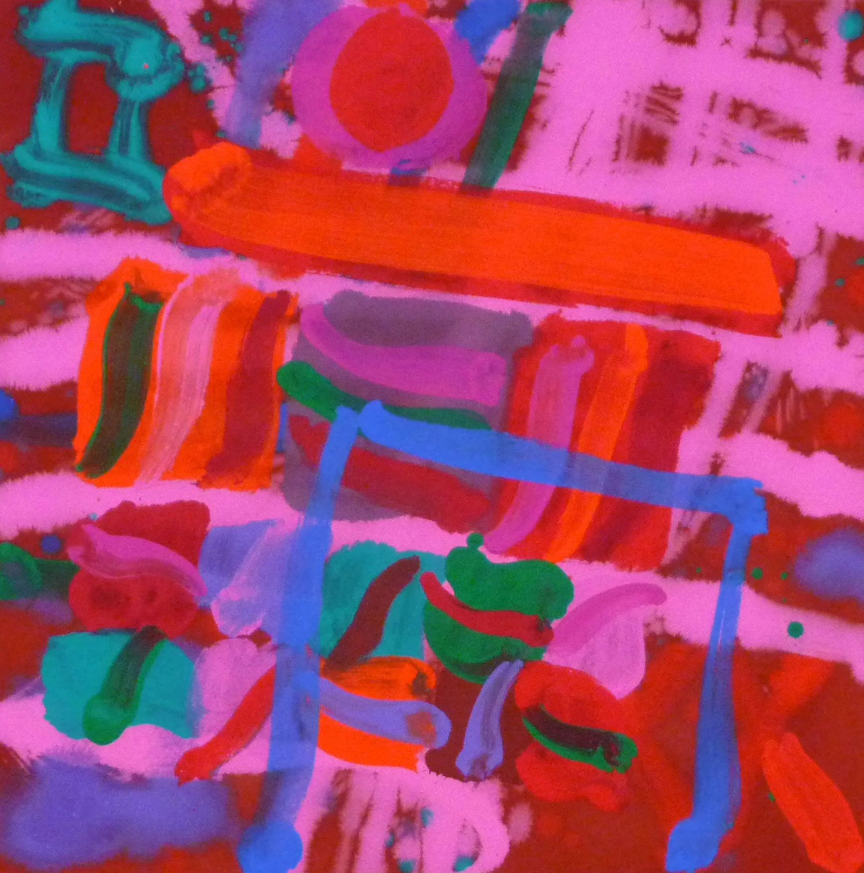 Prima III - 2008 / 61 x 61 cm / acrylic on canvas