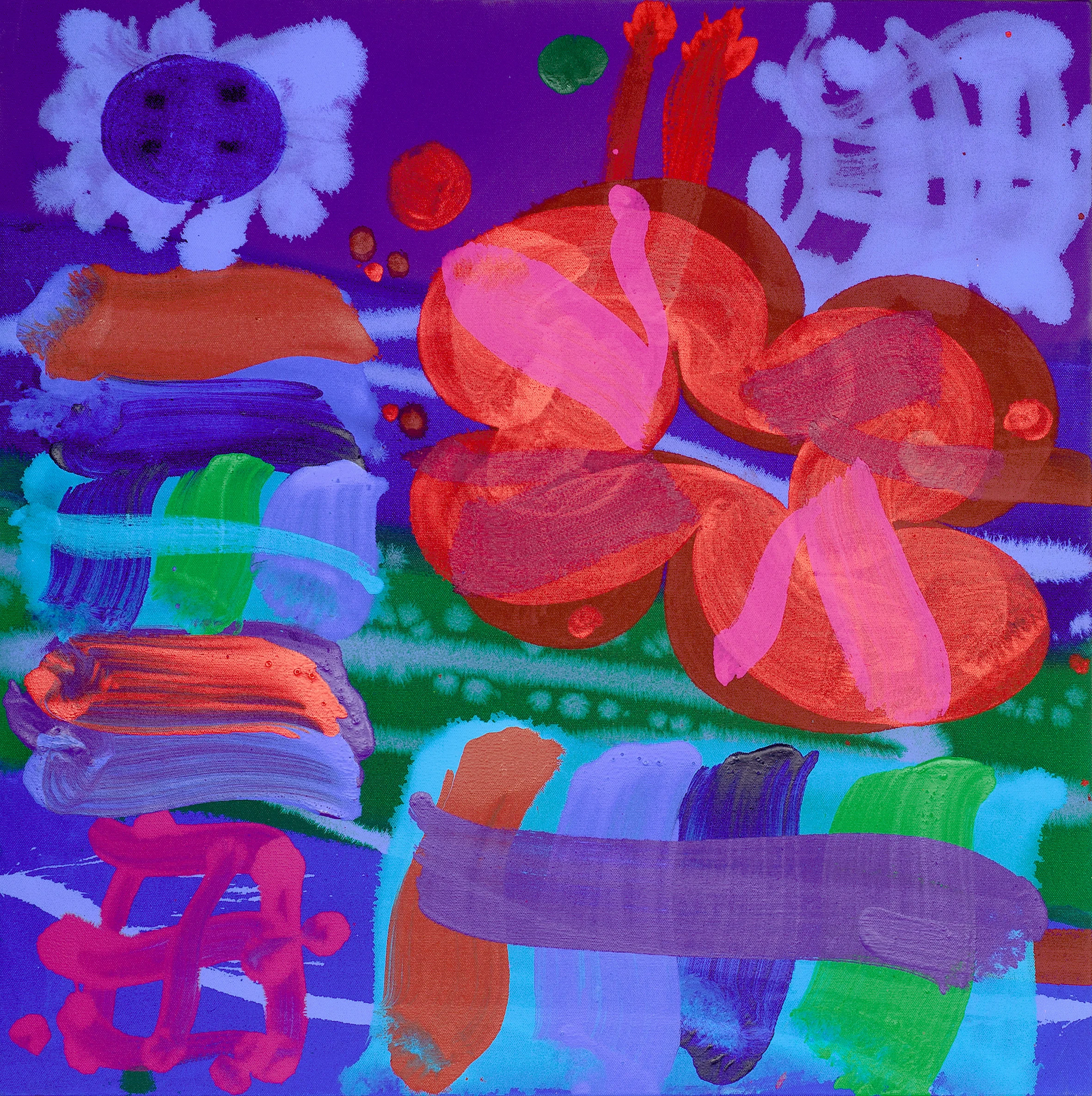Reunion III - 2012 / 61 x 61 cm / acrylic on canvas