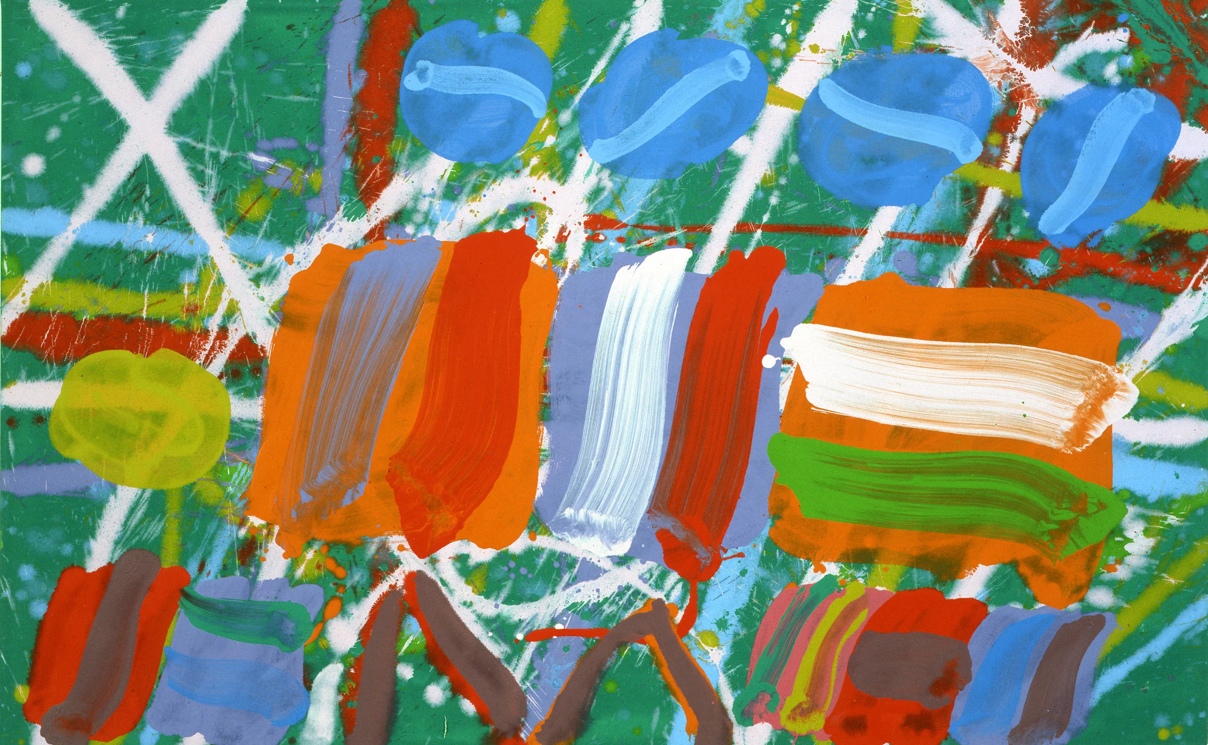 Rhapsody - 2006 / 76.20 x 121.90 cm / acrylic on canvas