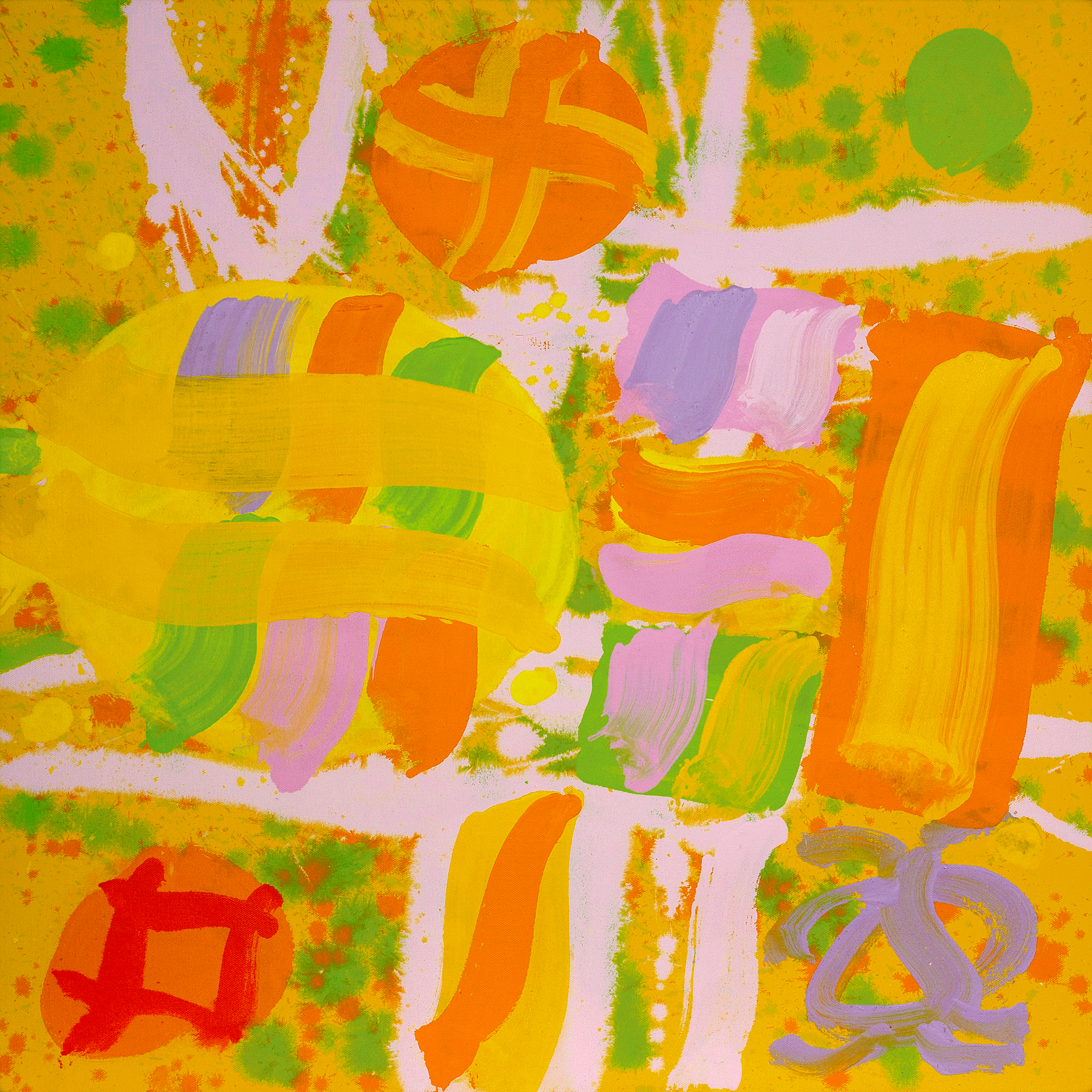 Spring II - 2011 / 61 x 61 cm / acrylic on canvas