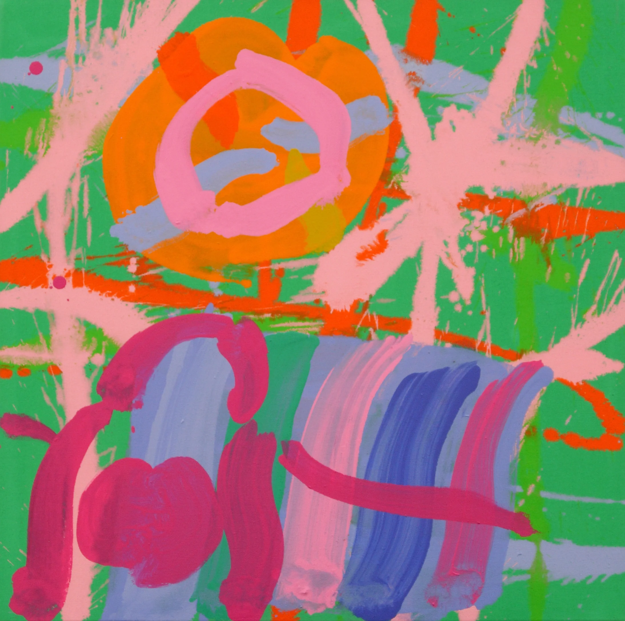 Thither - 2007 / 61 x 61 cm / acrylic on canvas