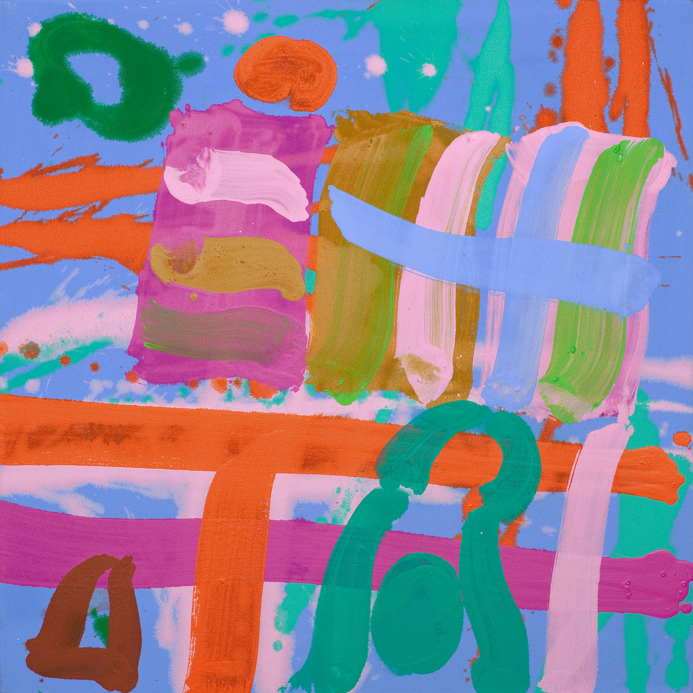 Tideway III - 2009 / 61 x 61 cm / acrylic on canvas