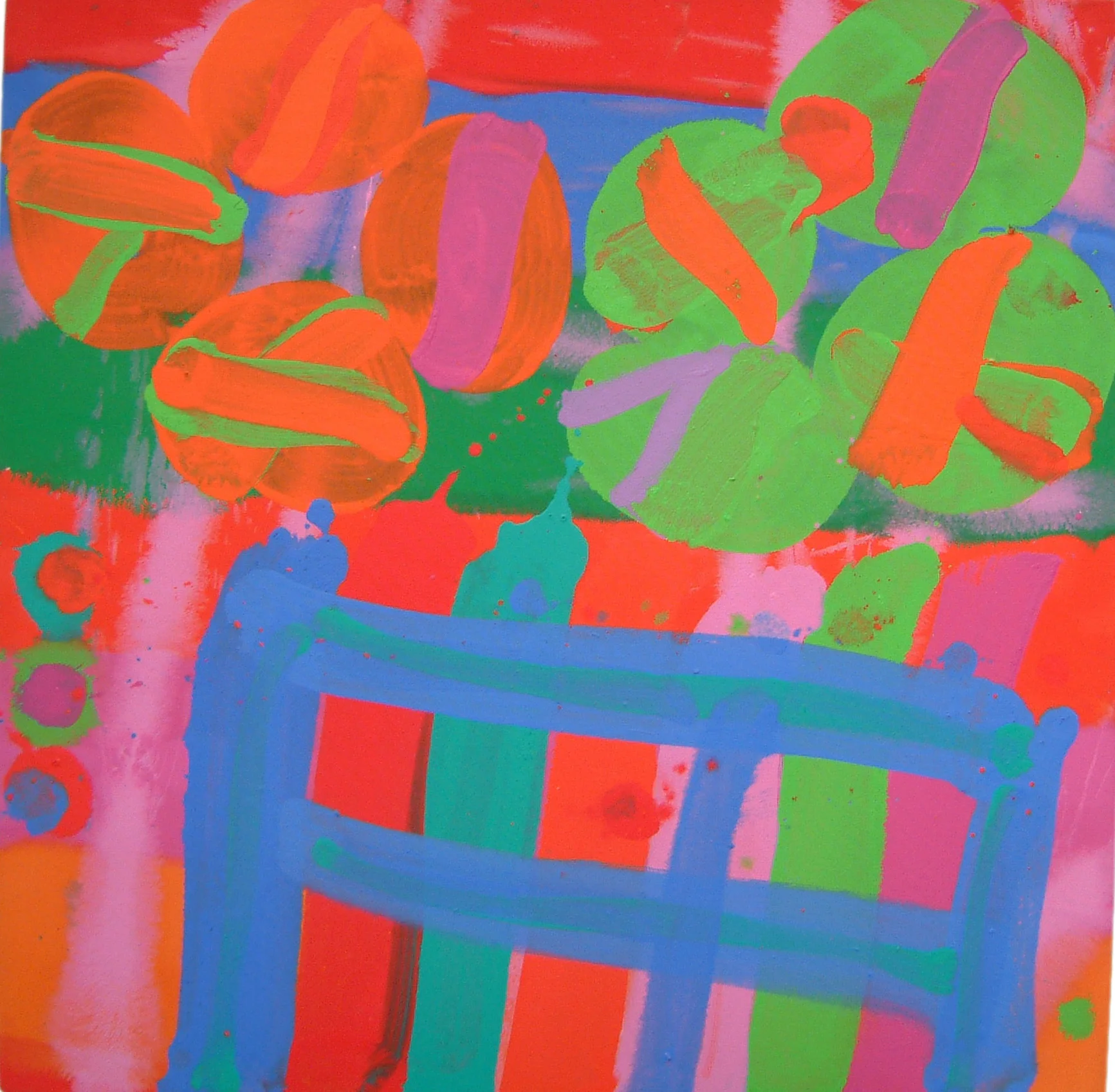 Torriano II - 2004 / 61 x 61 cm / acrylic on canvas