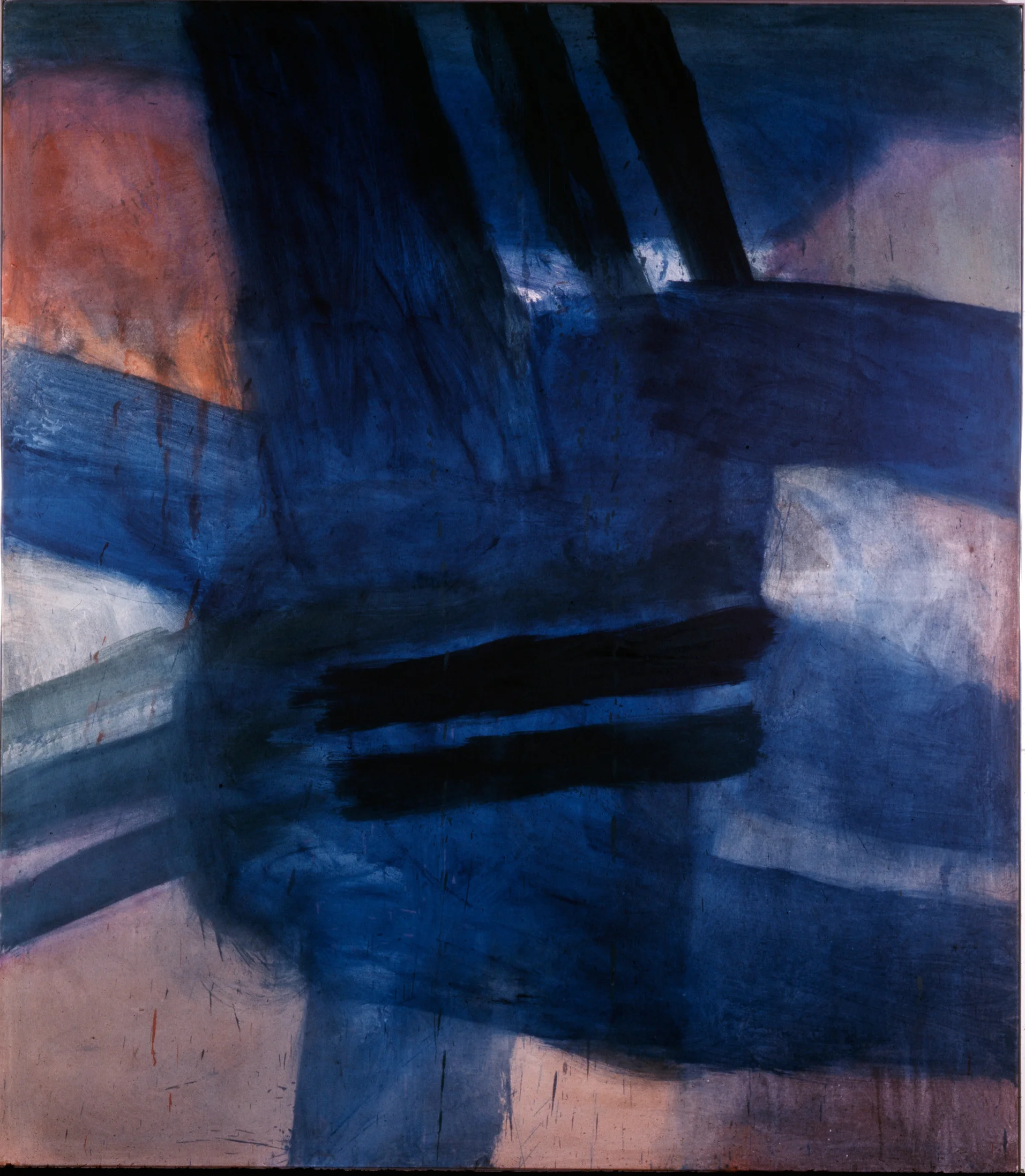 Blue Junction - 1965 / 203 x 178 cm / oil on canvas