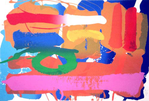 Rutland - 1990 / 51 x 74 cm / screenprint / Courtesy of Advanced Graphics London