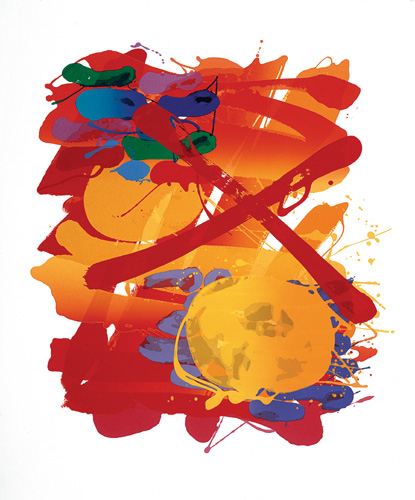 Montcada I - 1993 / 69 x 60 cm / screenprint / Courtesy of Advanced Graphics London