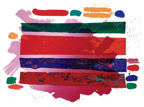 Prince Consort - 1994 / 50 x 70 cm / screenprint / Published by Royal College of Art as part of the 'Six Artists' portfolio