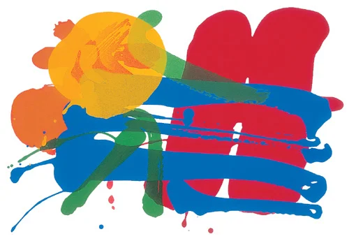 Simone II (1992 / 21.50 x 32 cm / screenprint / Courtesy of Advanced Graphics London / for Artline magazine