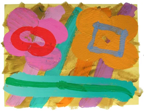 Marshalsea VIII - 2005 / 55 x 66 cm / monoprint (silkscreen, woodblock and hand-colouring) / Signed, numbered 1/1, titled and dated by the artist / Courtesy of Advanced Graphics London