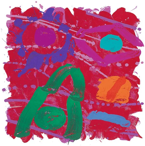 Nebraska III - 2008 / 40 x 40 cm / screenprint with woodblock / Courtesy of Advanced Graphics London