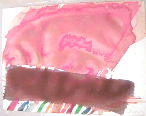  Untitled - 1979 / 55.90 x 76.20 cm / gouache 