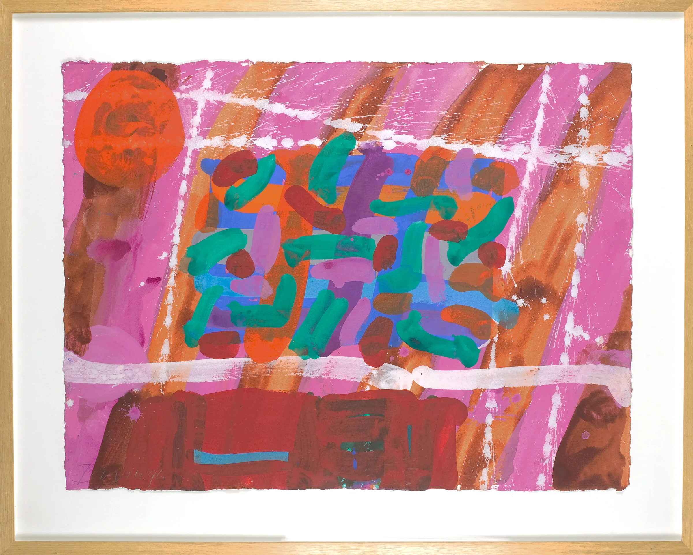 Ely Series II no. 1 - 1996 / 56 x 76 cm / gouache on paper