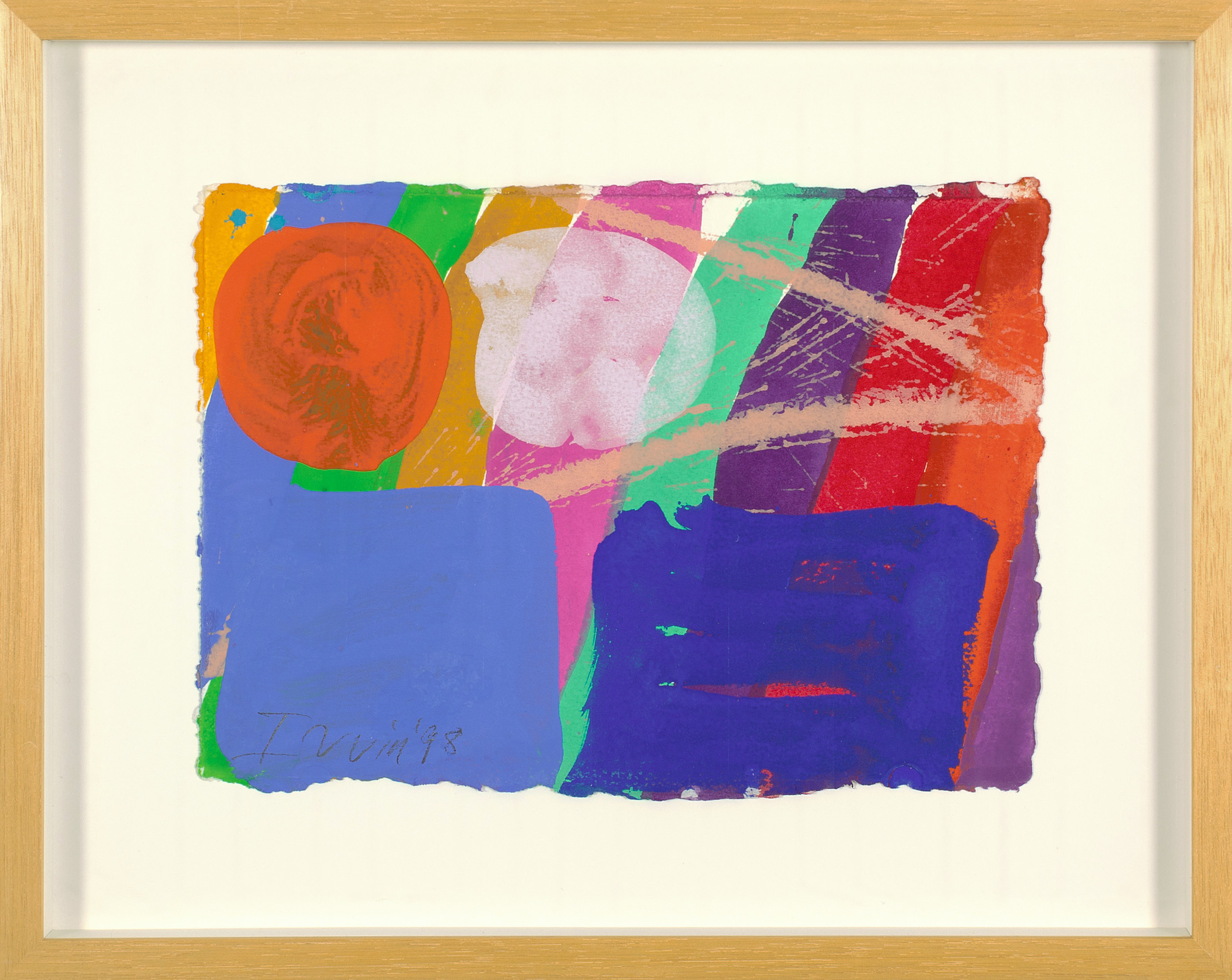 Whitechapel Series no.16 - 1998 / 21.50 x 30.50 cm / gouache on paper