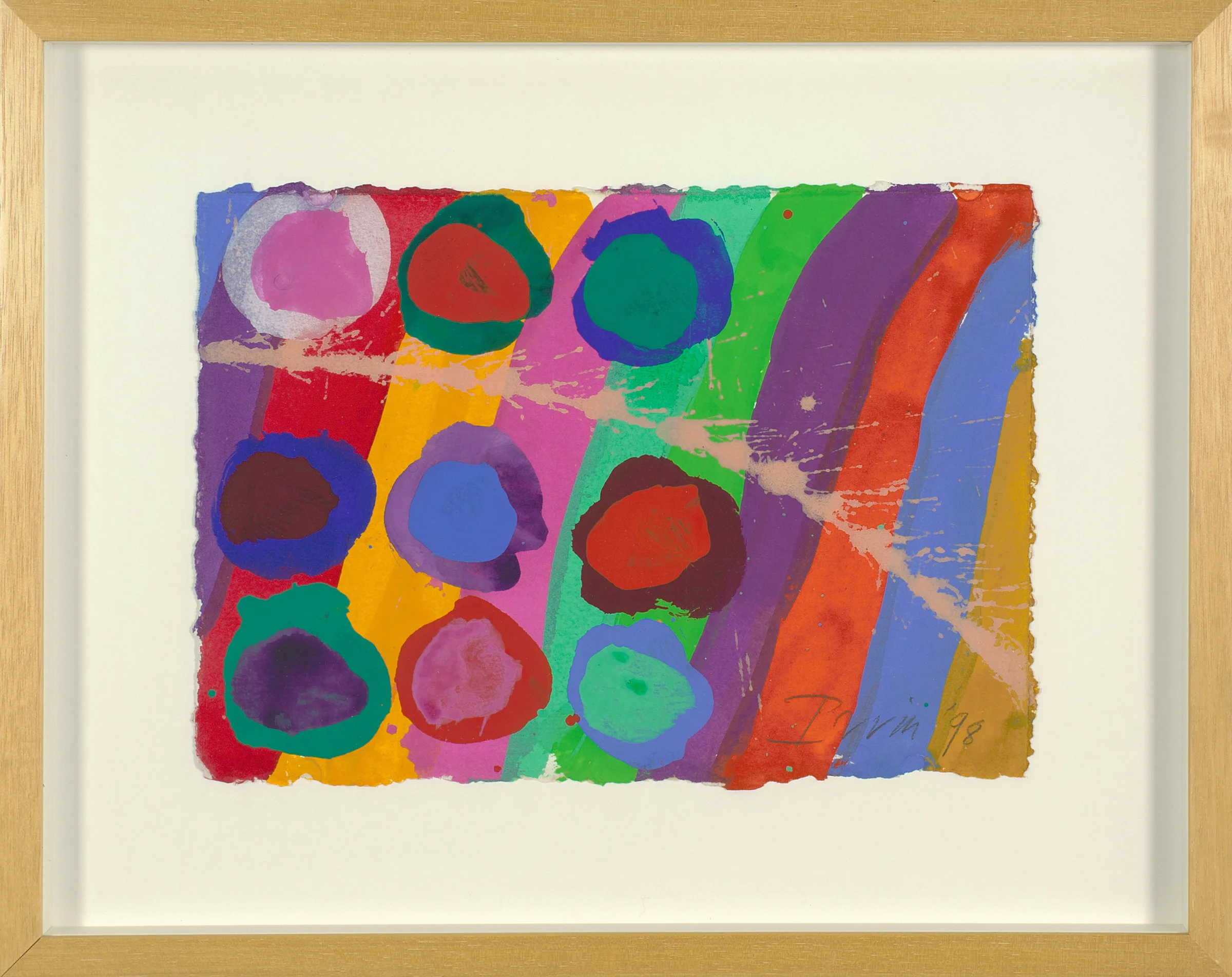 Whitechapel Series no.18 - 1998 / 21.50 x 30.50 cm / gouache on paper