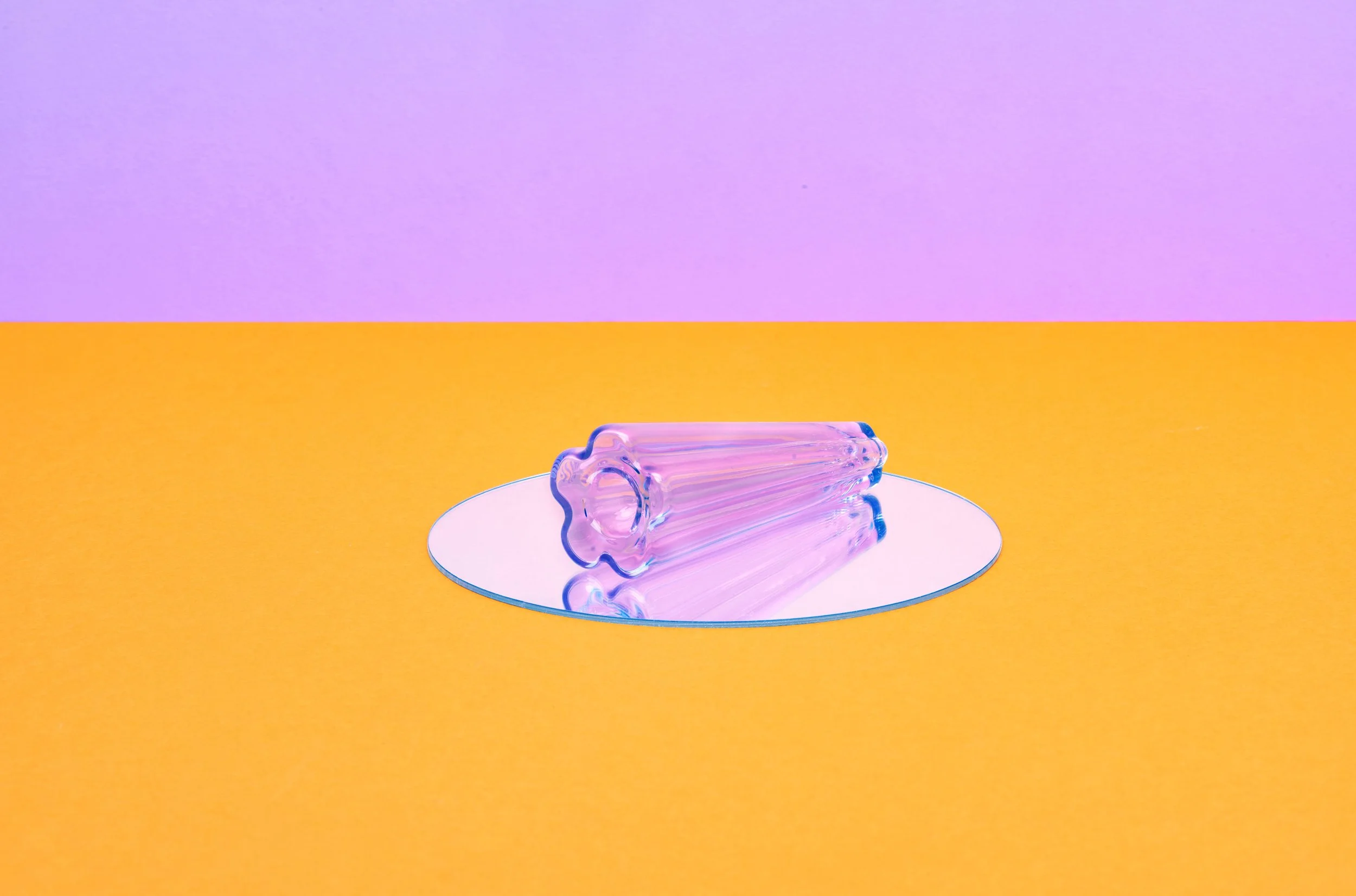 Flower Shaped Glass Pipe, Glass Chillum