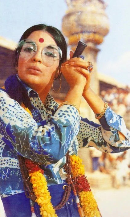 Zeenat Aman, c. 1971