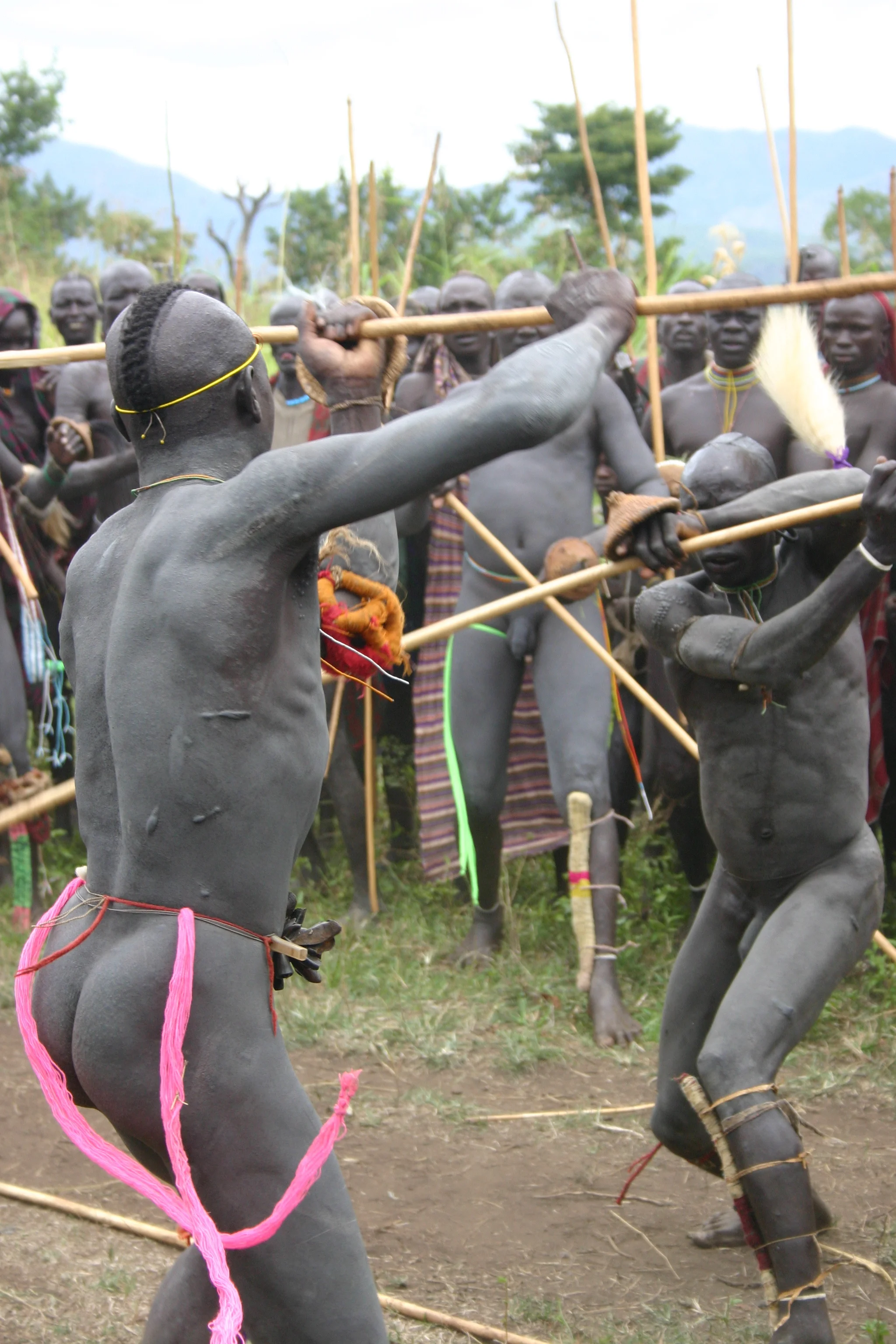  Just unbelievable the force of these fights. Thank god I never got involved. 