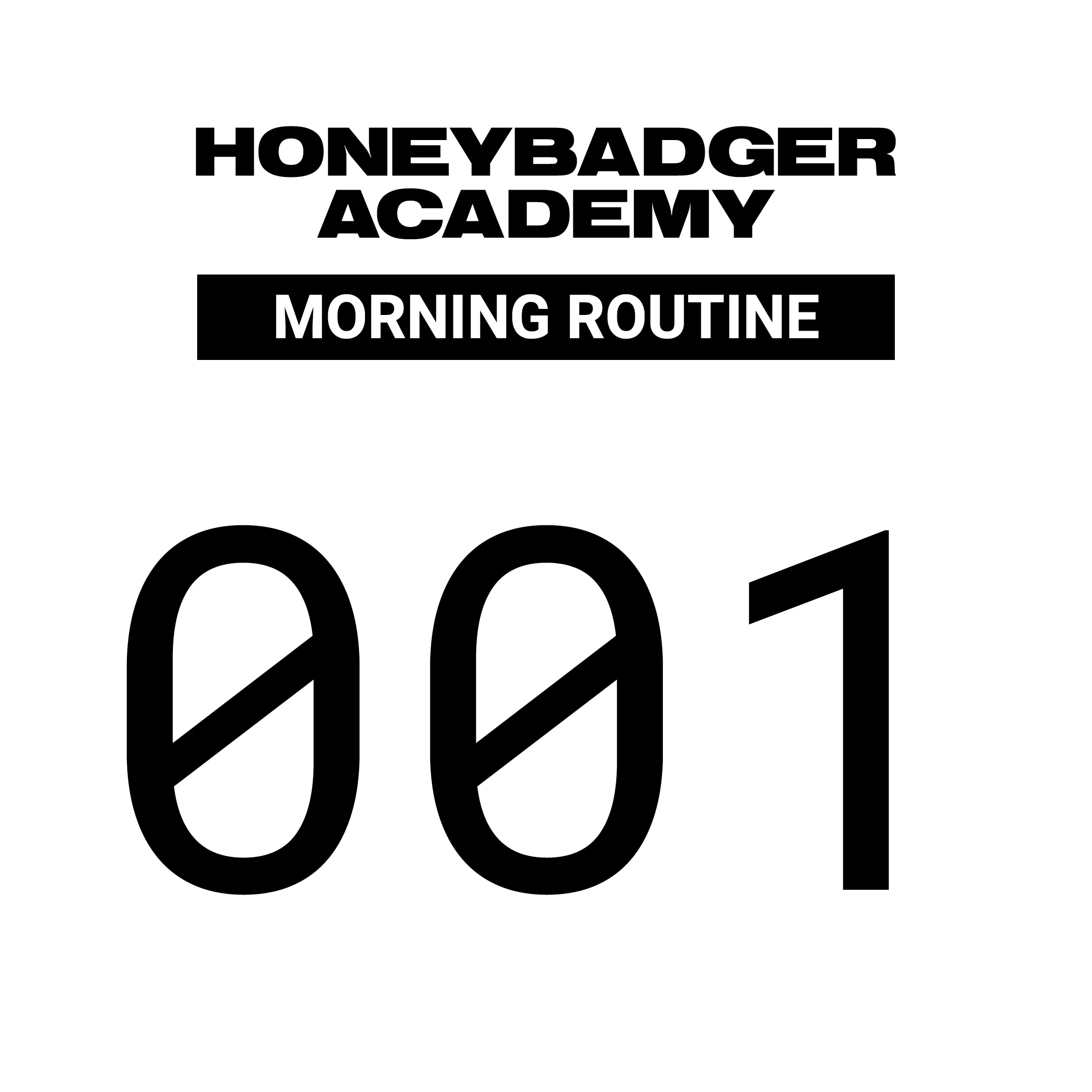 HBA Morning Routine 1: Write a task list