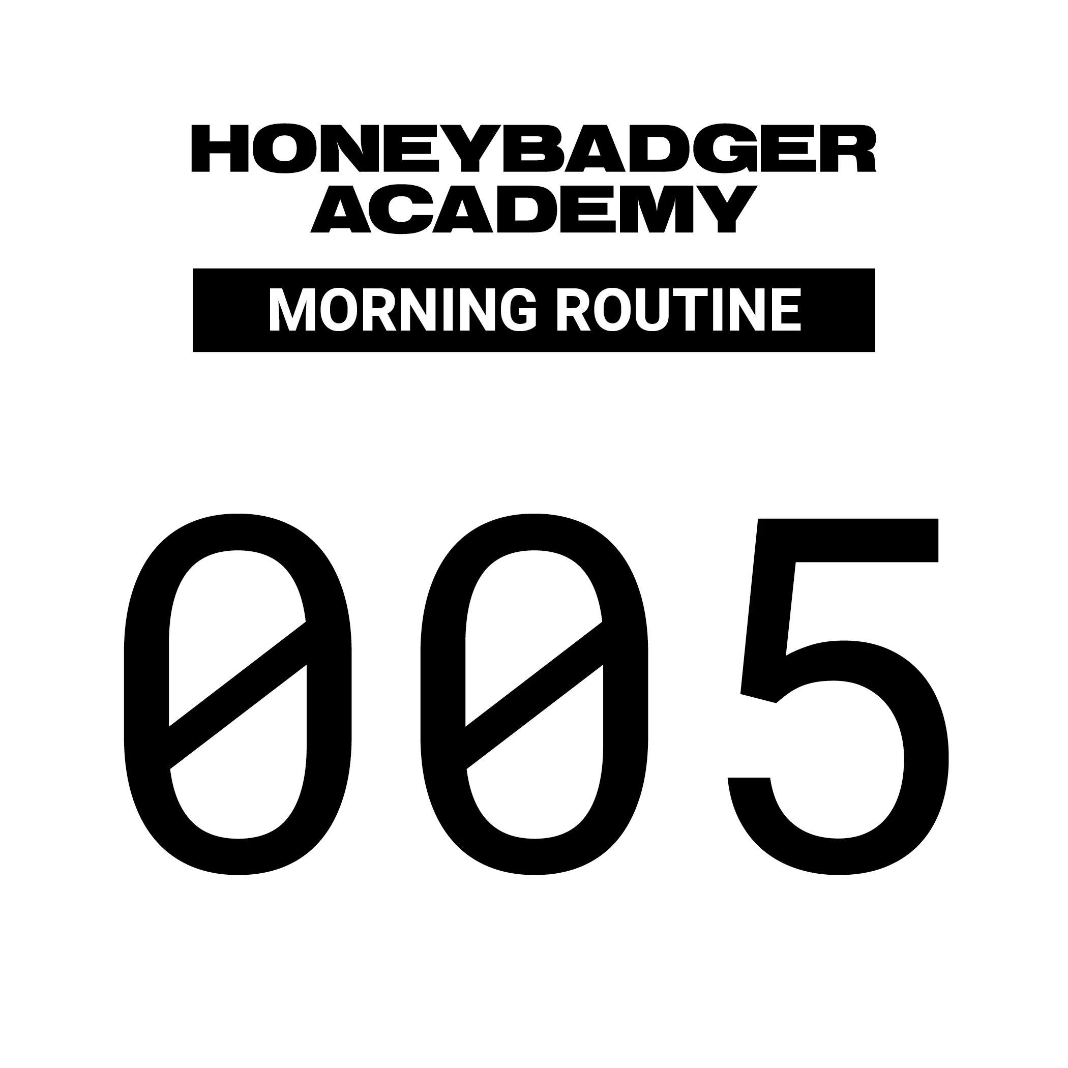 HBA Morning Routine 5: Meditation