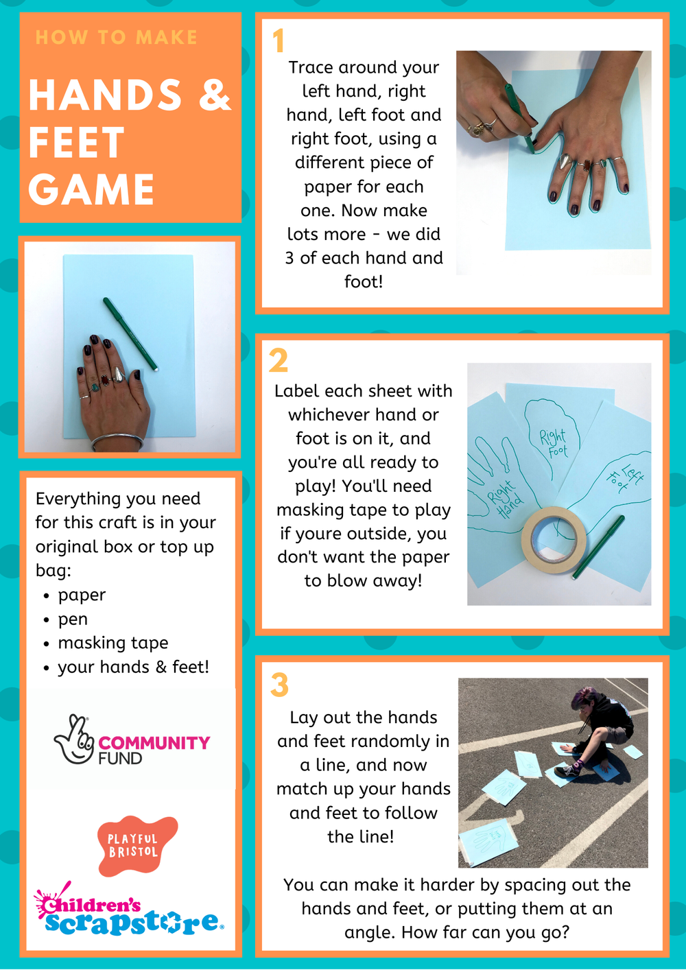 How To Make : A Hands & Feet Game — PlayfulBristol.org