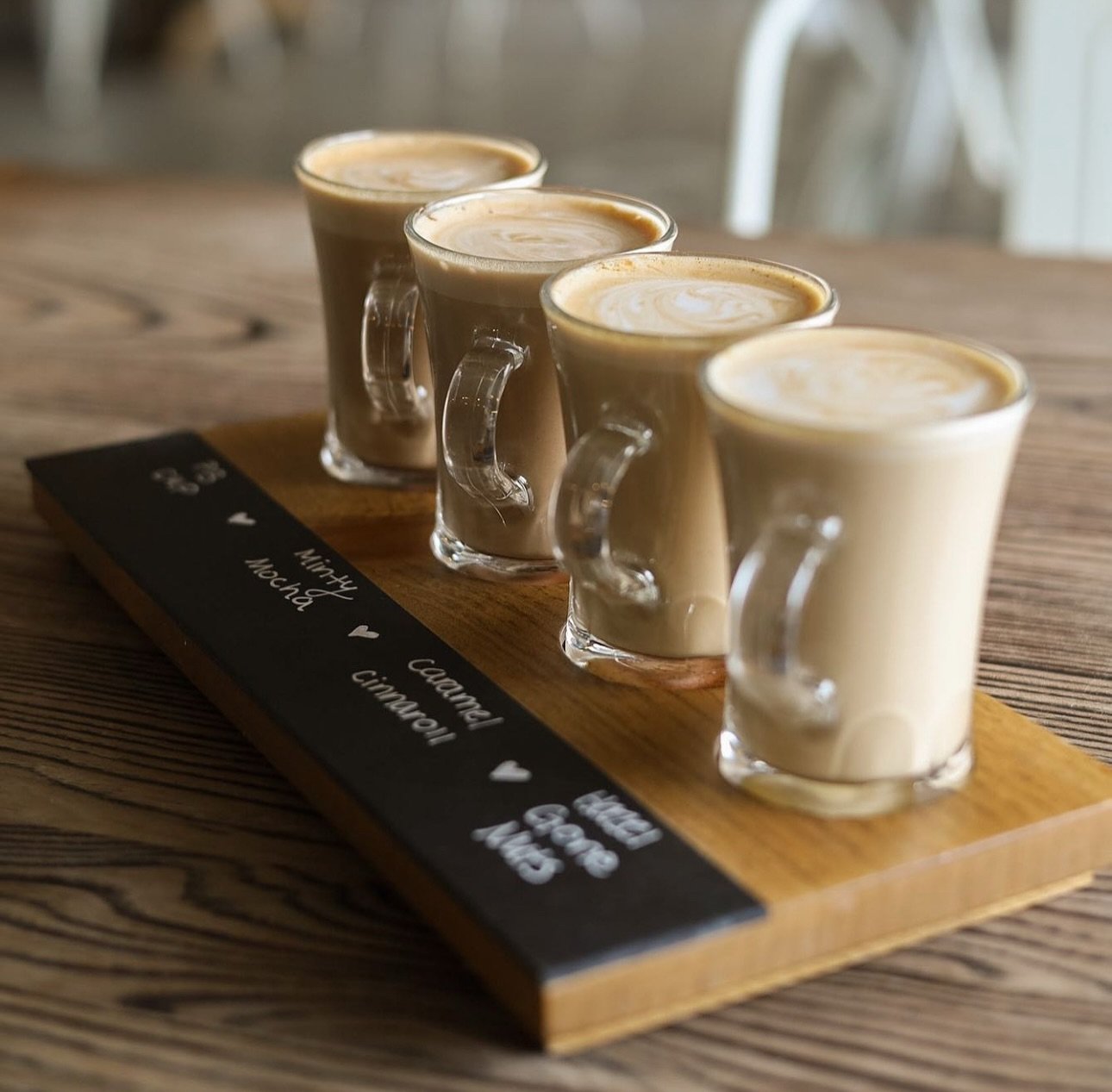 Catch (coffee) flights, not feelings. #coffeeflight