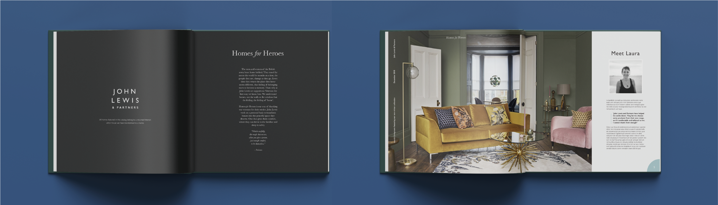 HOMES FOR HEROES - EDITORIAL | ART DIRECTION | COLLABORATIVE PRACTICE
