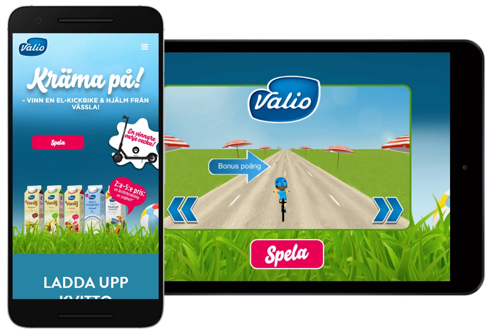 The game is live on https://kramapa.se/ until mid-august 2019.