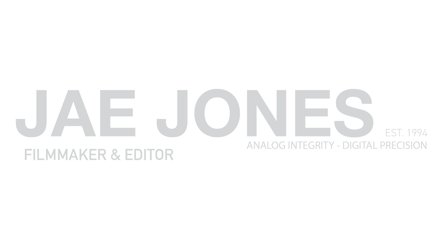 Jae Jones | Filmmaker &amp; Editor