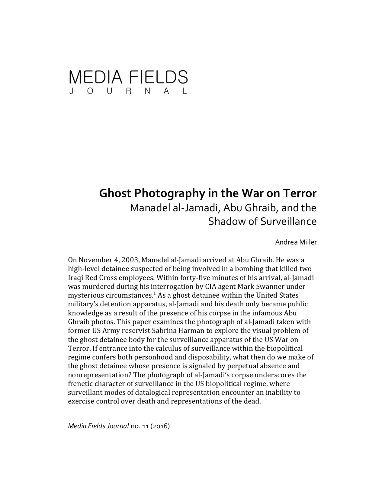Miller, Andrea. Ghost Photography in the War on Terror.jpg