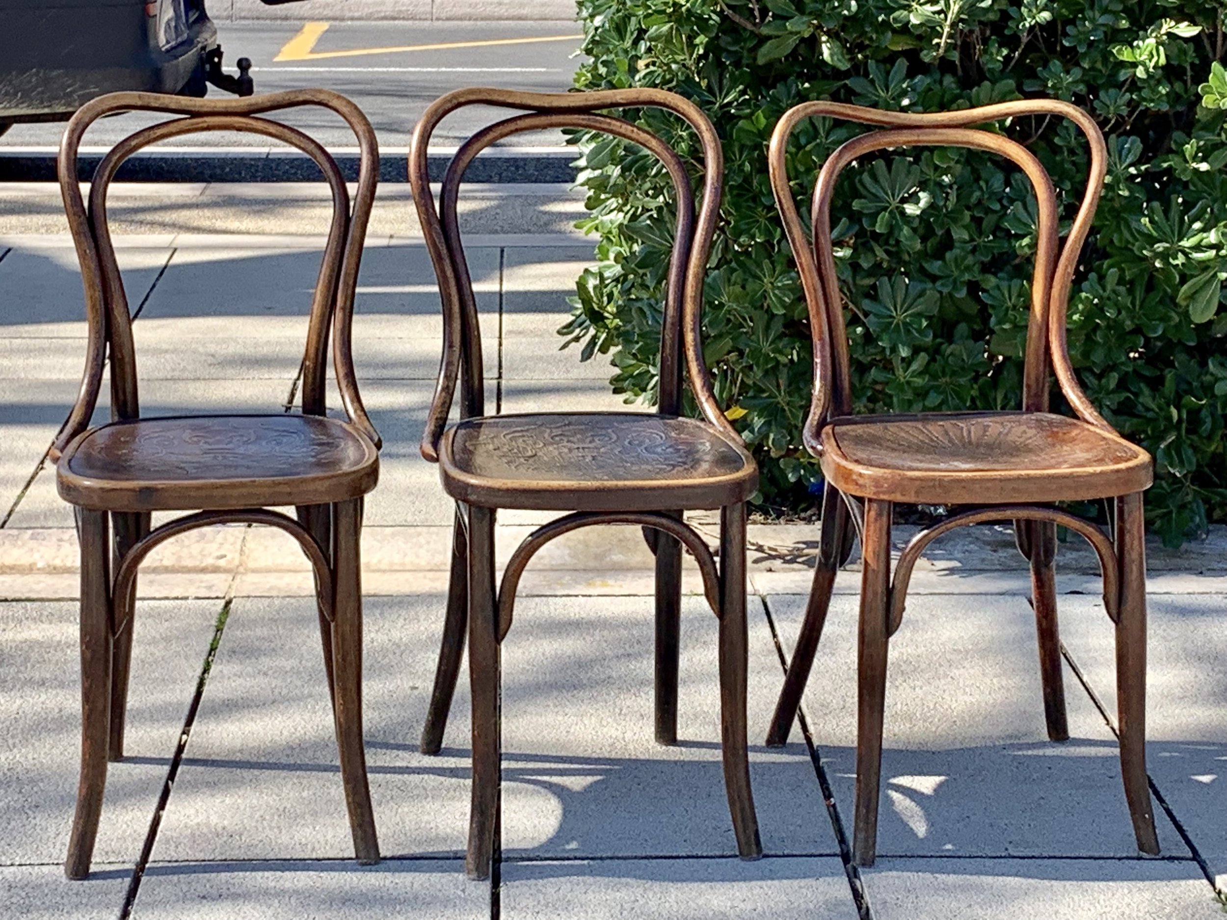 Antique Chairs at the Jaures Brocante