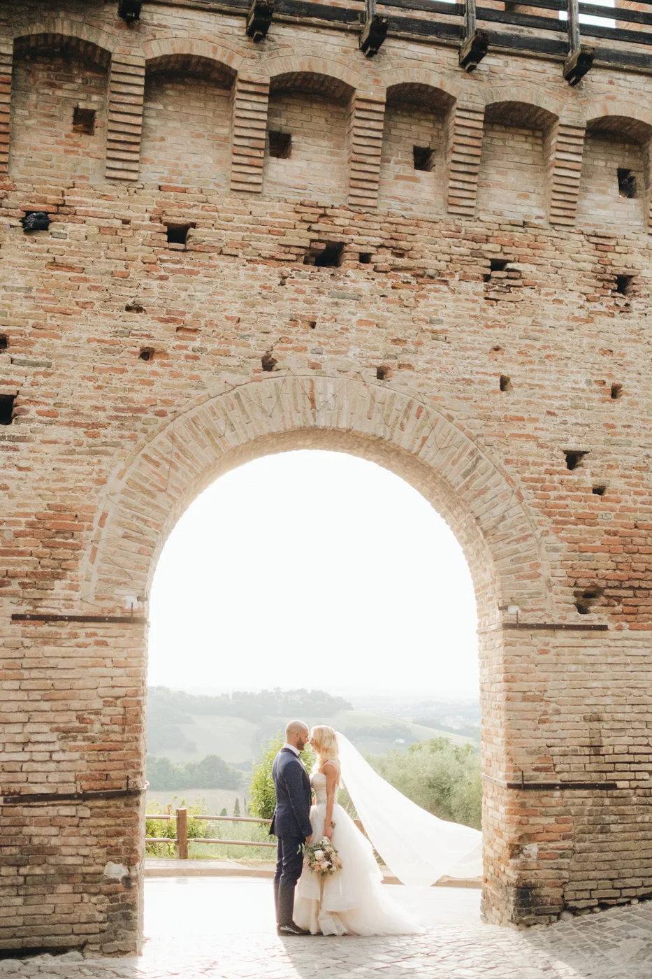 Matrimonio da favola al castello di Gradara.