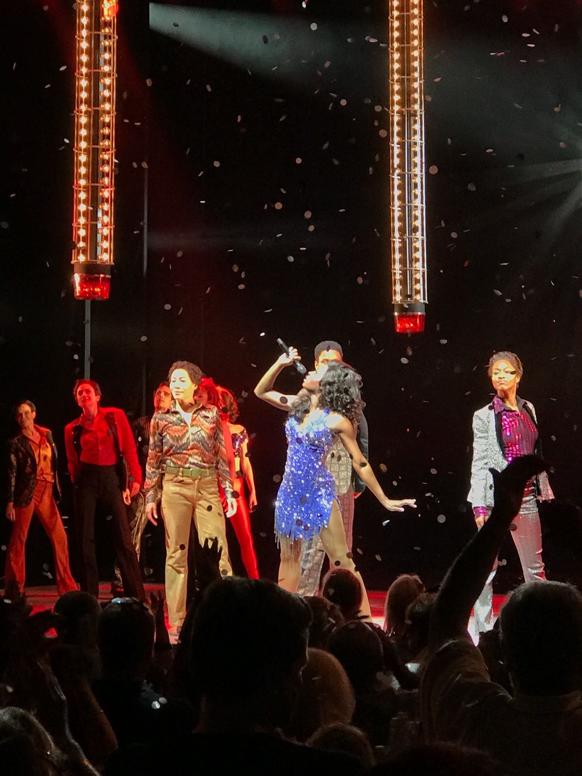 Performing as Disco Donna at Summer: The Donna Summer Musical